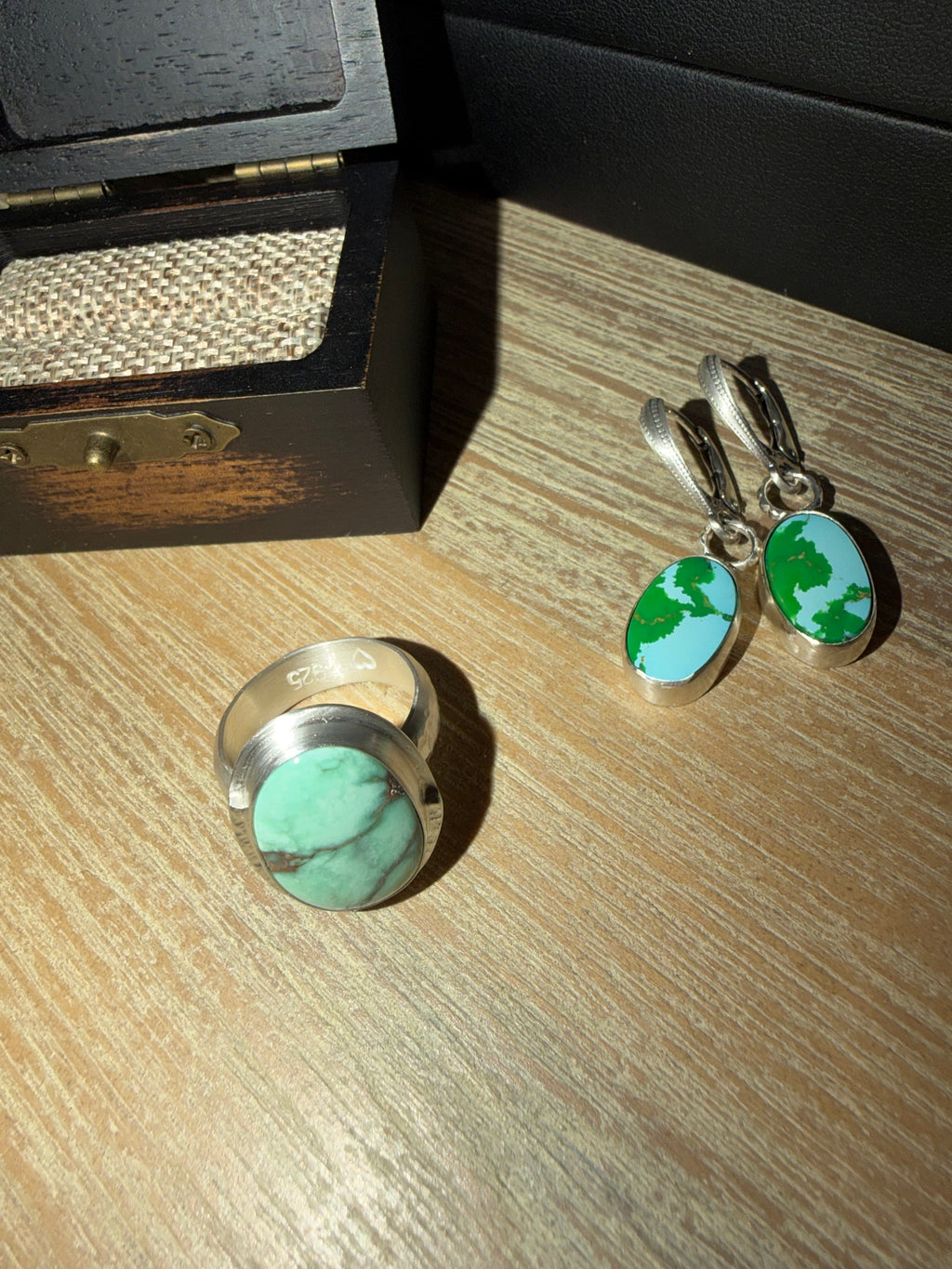 NEW!! Just Added! Damale Variscite and Sterling Silver Ring!! Did you See it Yet?