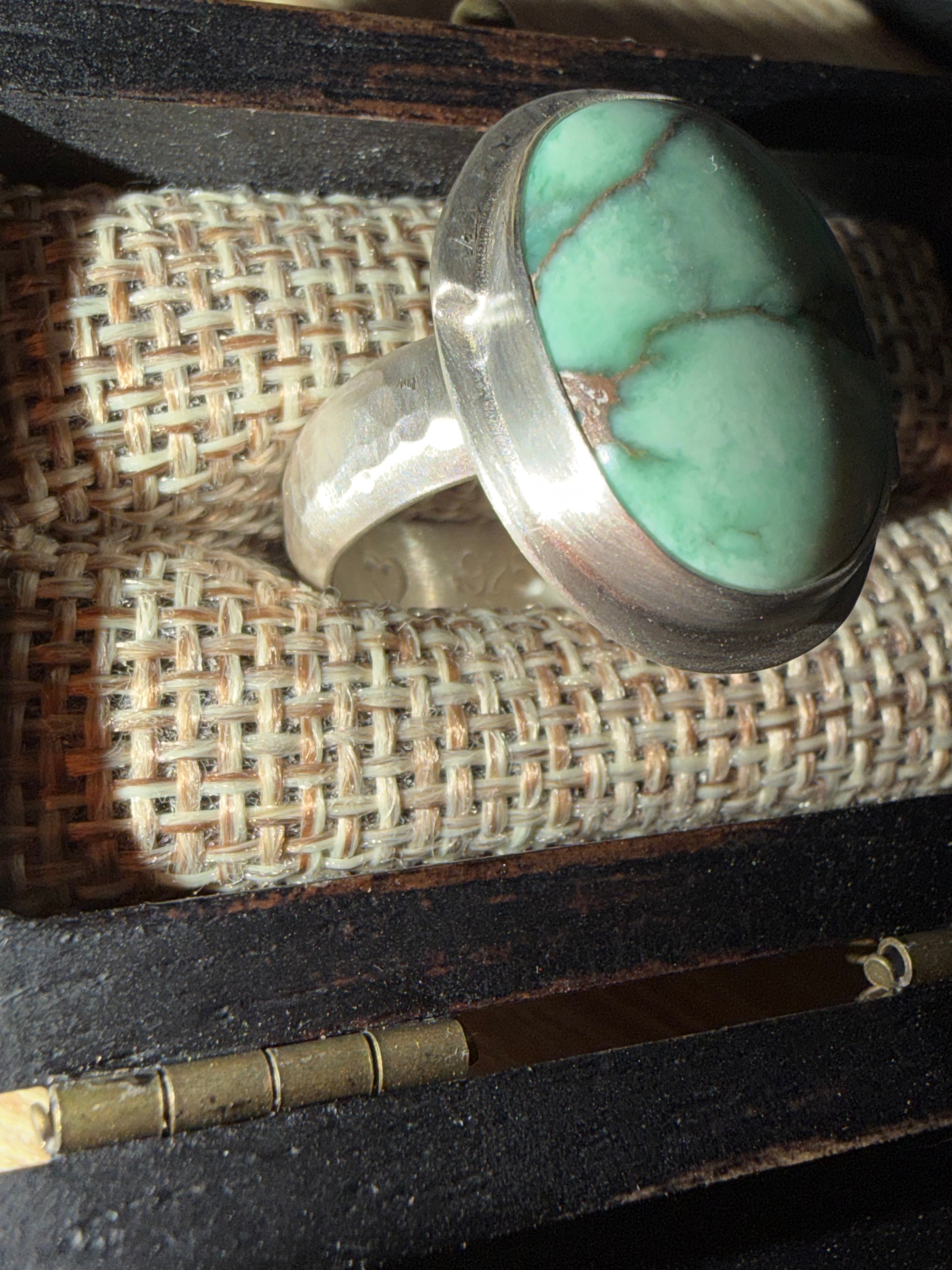 NEW!! Just Added! Damale Variscite and Sterling Silver Ring!! Did you See it Yet?