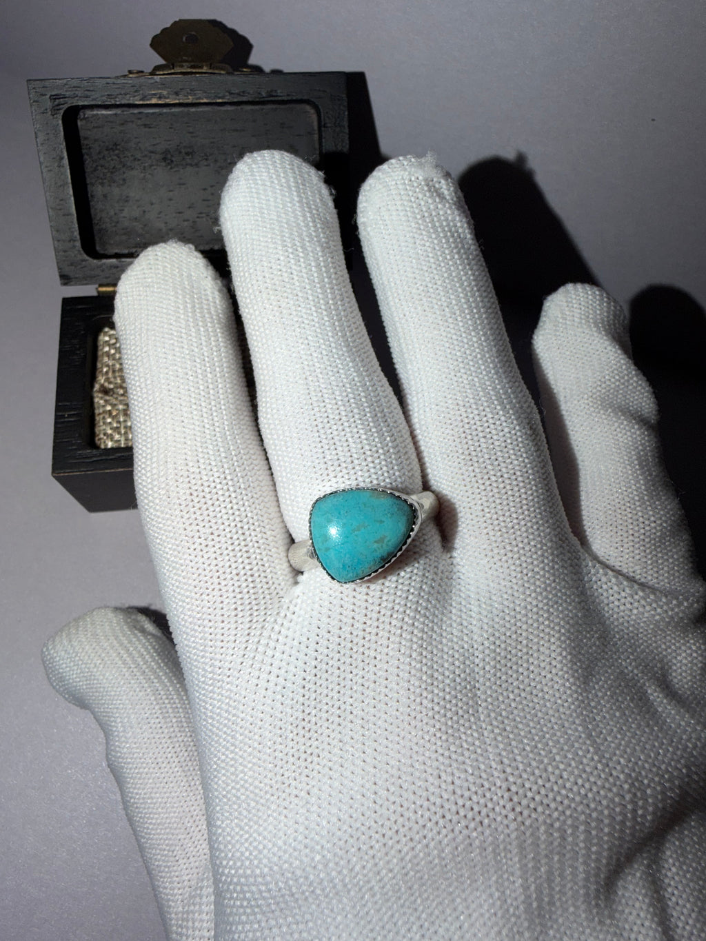 Margo Marie Turquoise!! Rare Stone, Beautiful Silver Ring!