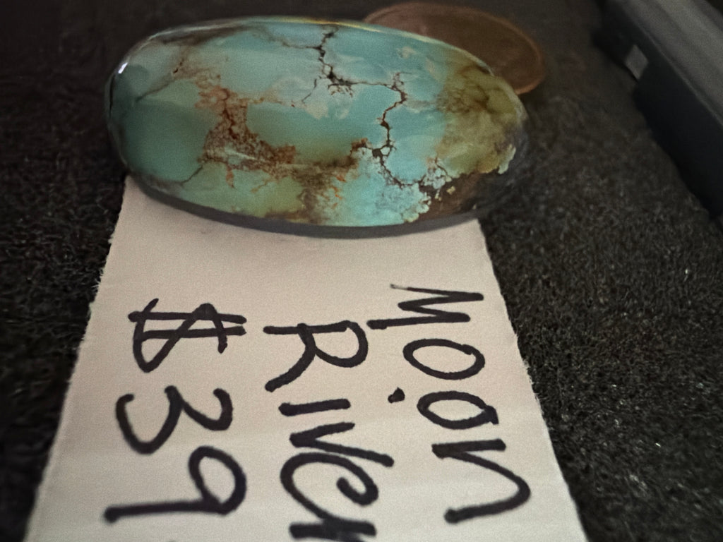Chunky Moon River Cabochon!! Needs a Good Home!