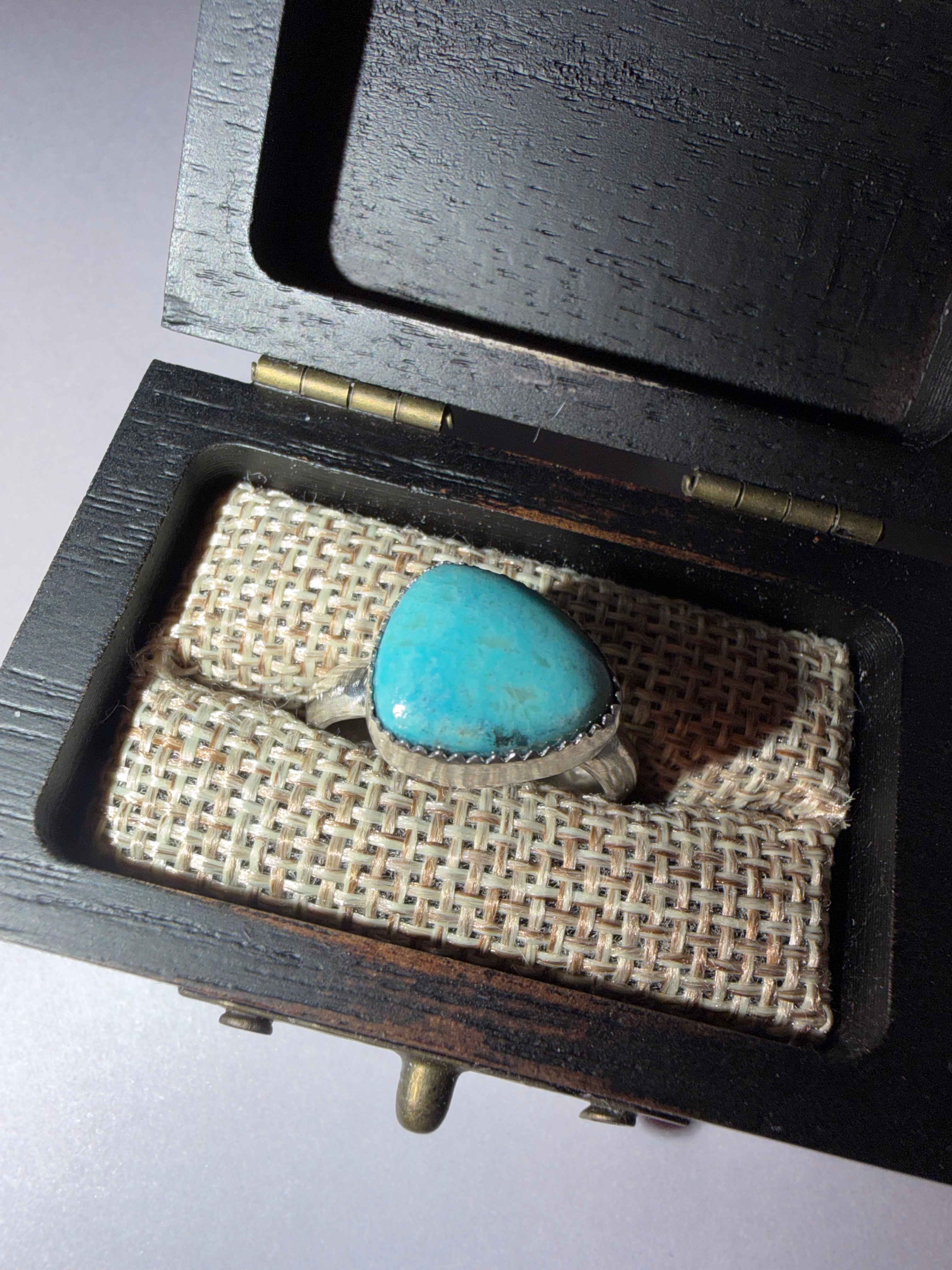 Margo Marie Turquoise!! Rare Stone, Beautiful Silver Ring!