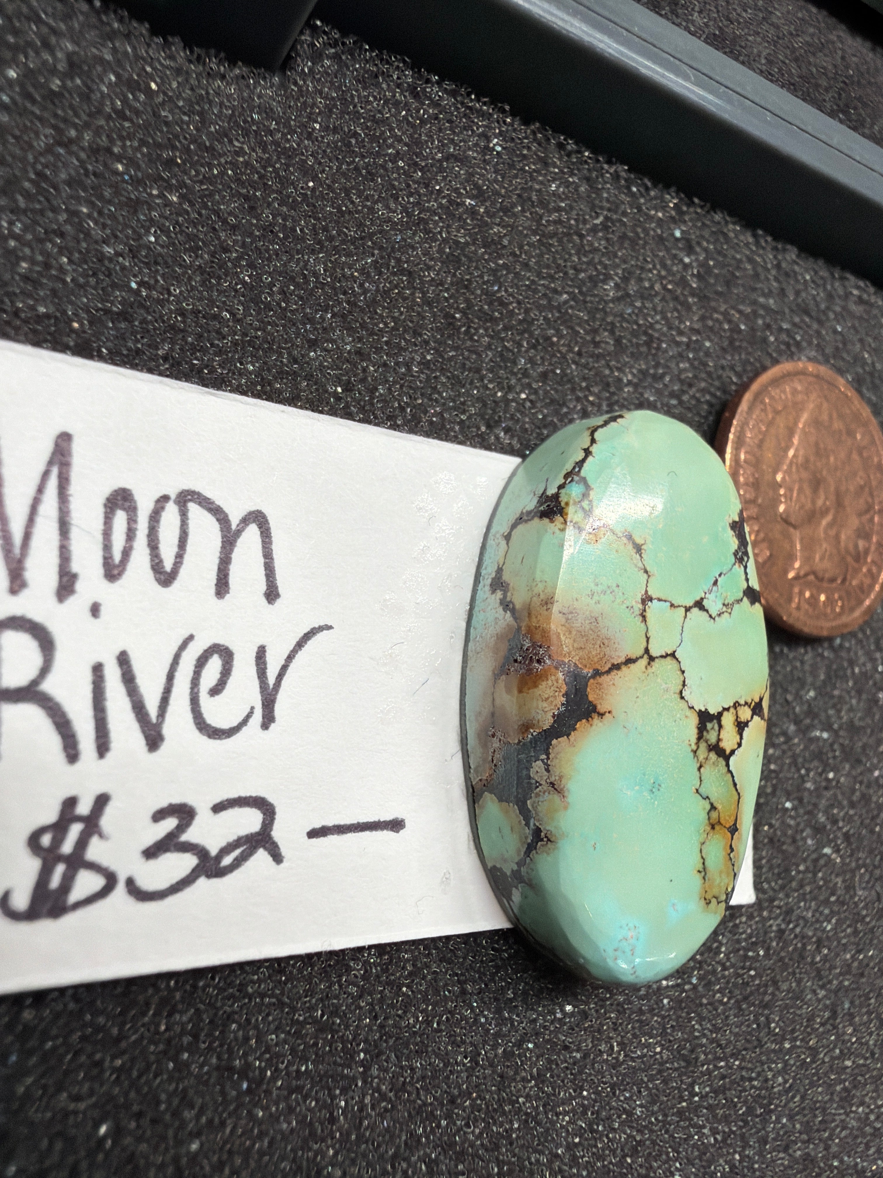Moon River Polychrome Turquoise - That is a Gorgeous Turquoise!
