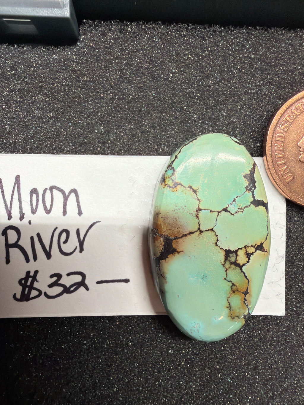 Moon River Polychrome Turquoise - That is a Gorgeous Turquoise!