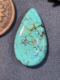 Sky Blue Natural BlackJack Turquoise Cabochon! On Sale!