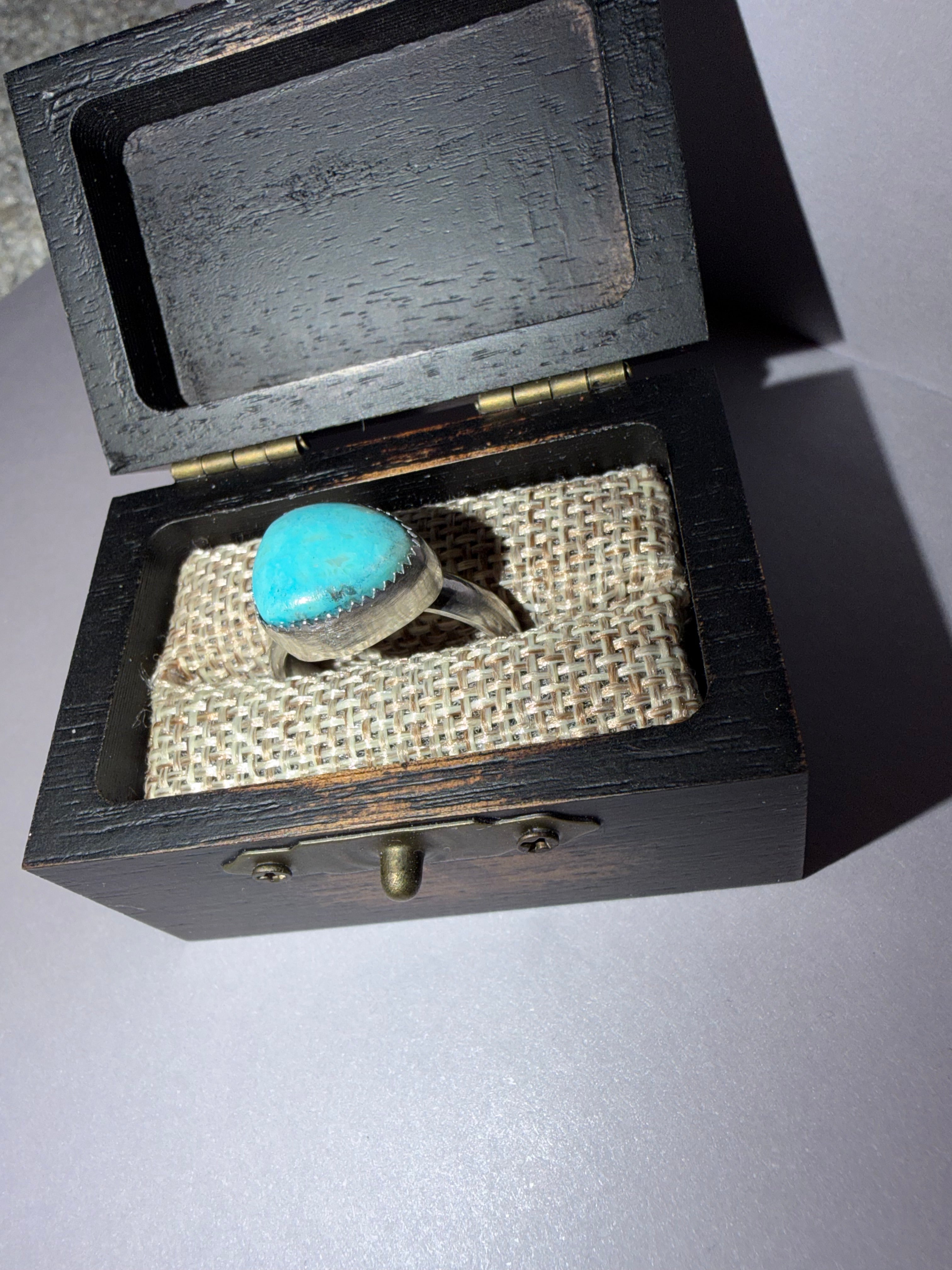 Margo Marie Turquoise!! Rare Stone, Beautiful Silver Ring!