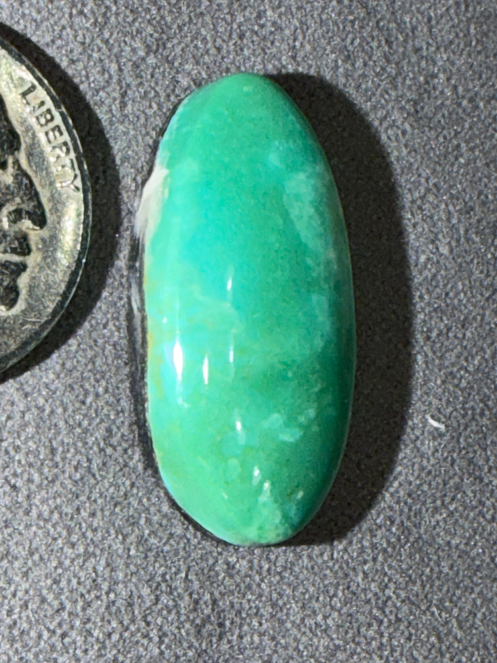 This Cabochon is for all the GREEN Royston Lovers out there!! On Sale!