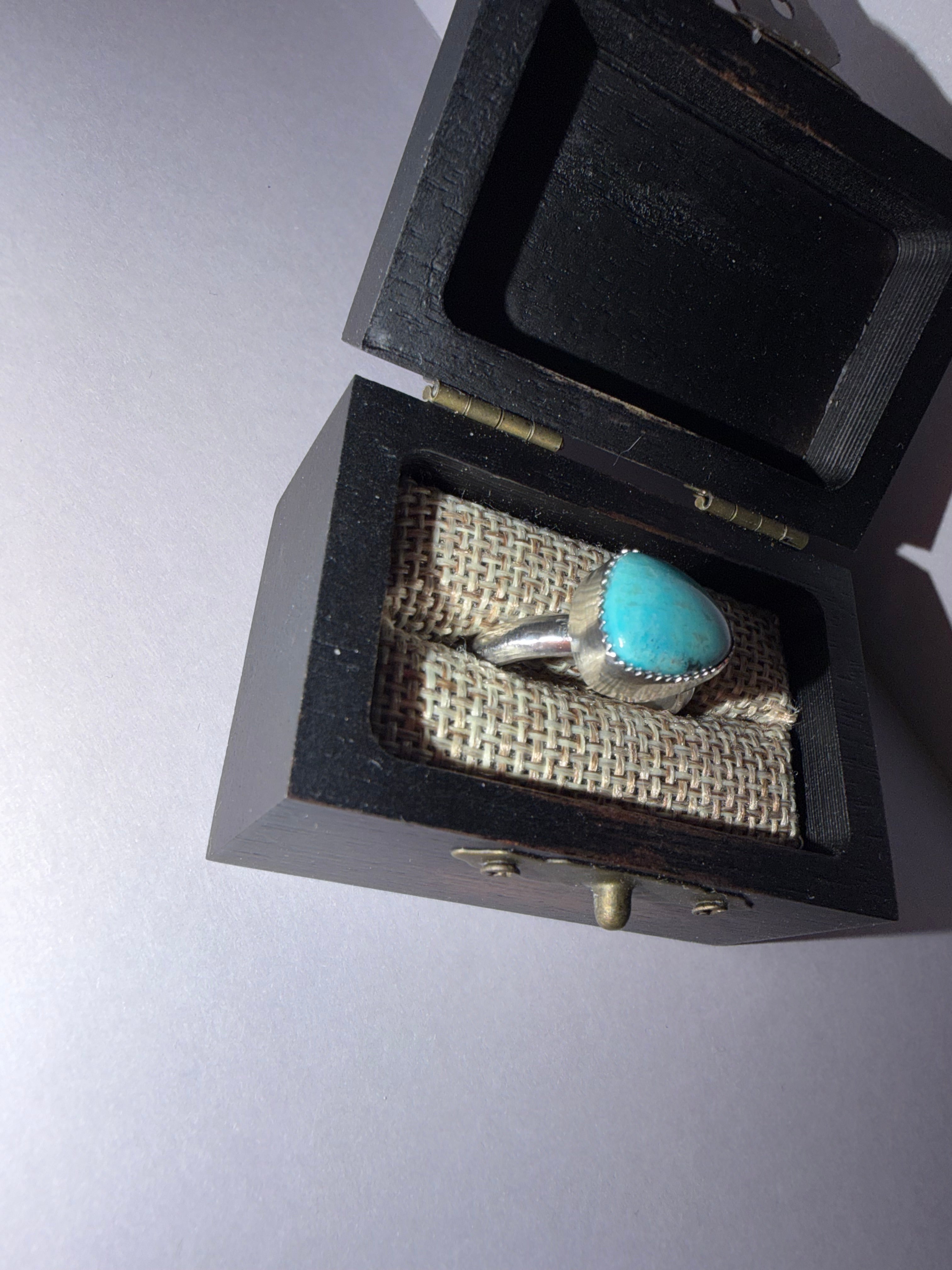 Margo Marie Turquoise!! Rare Stone, Beautiful Silver Ring!