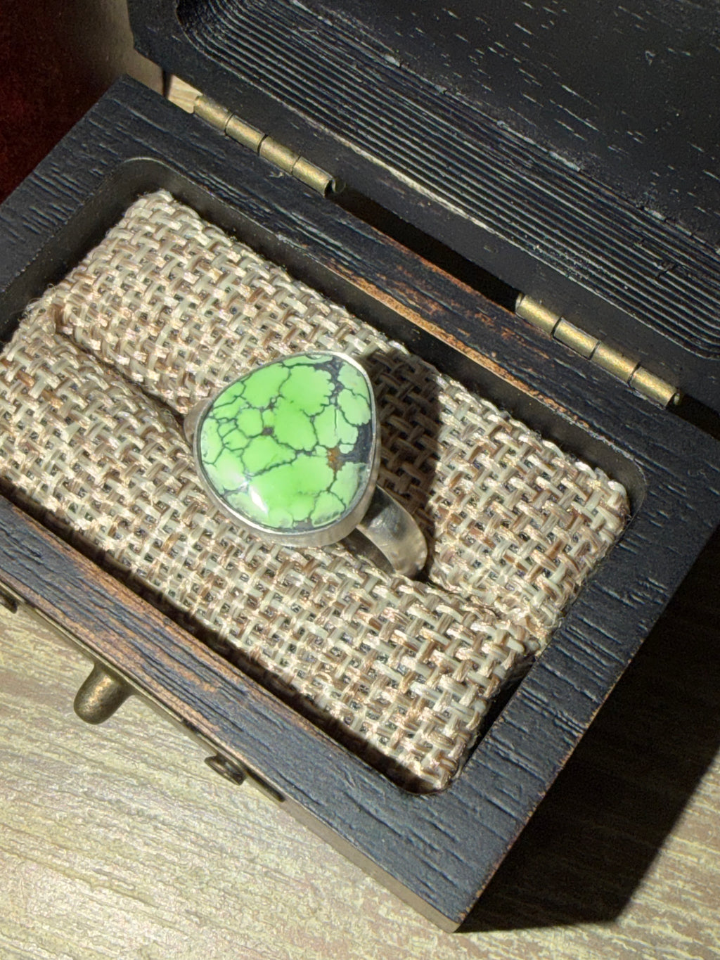 Hubei Faustite Gemstone Ring For The Win! Happy & Free!