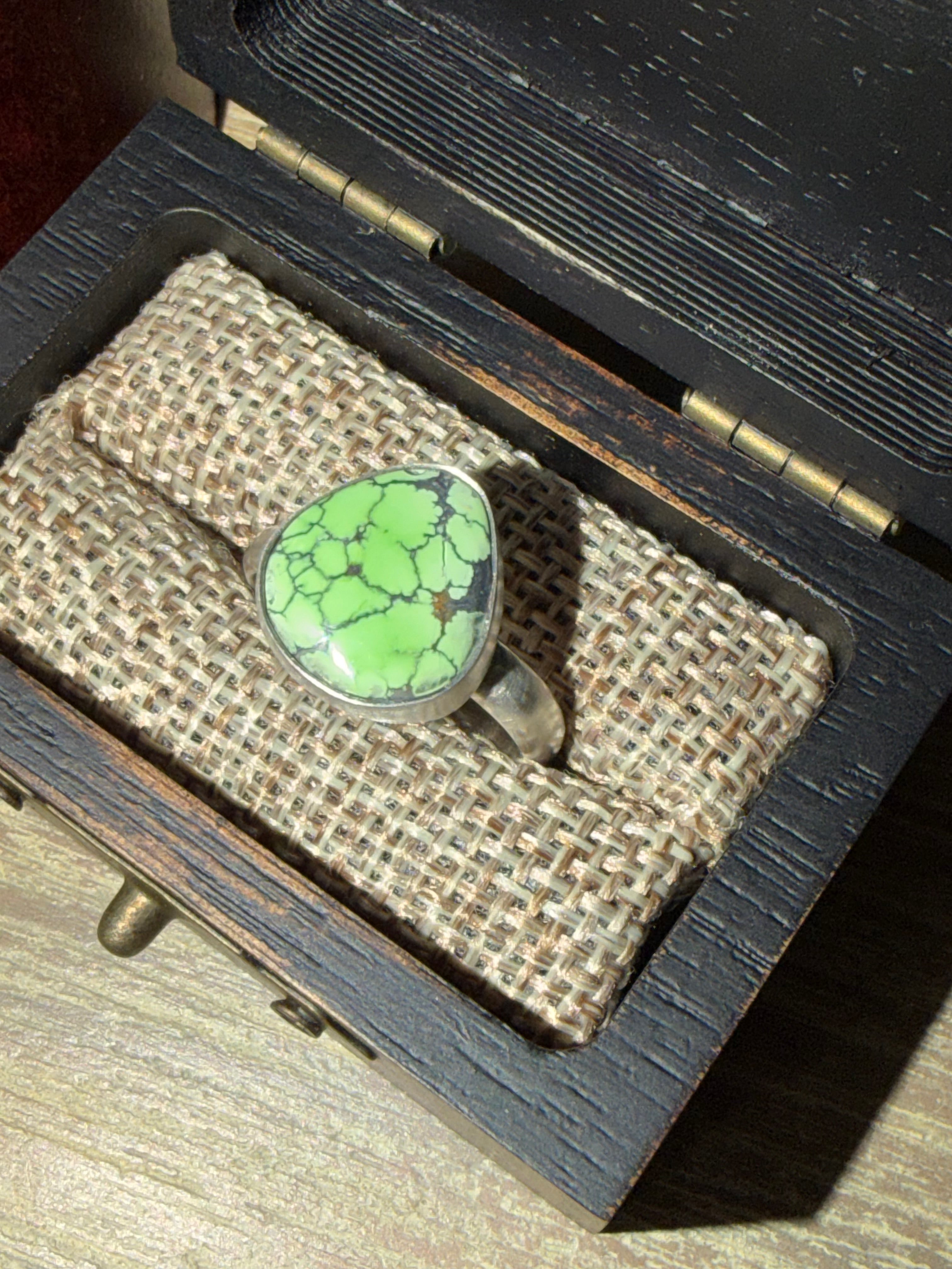 Hubei Faustite Gemstone Ring For The Win! Happy & Free!