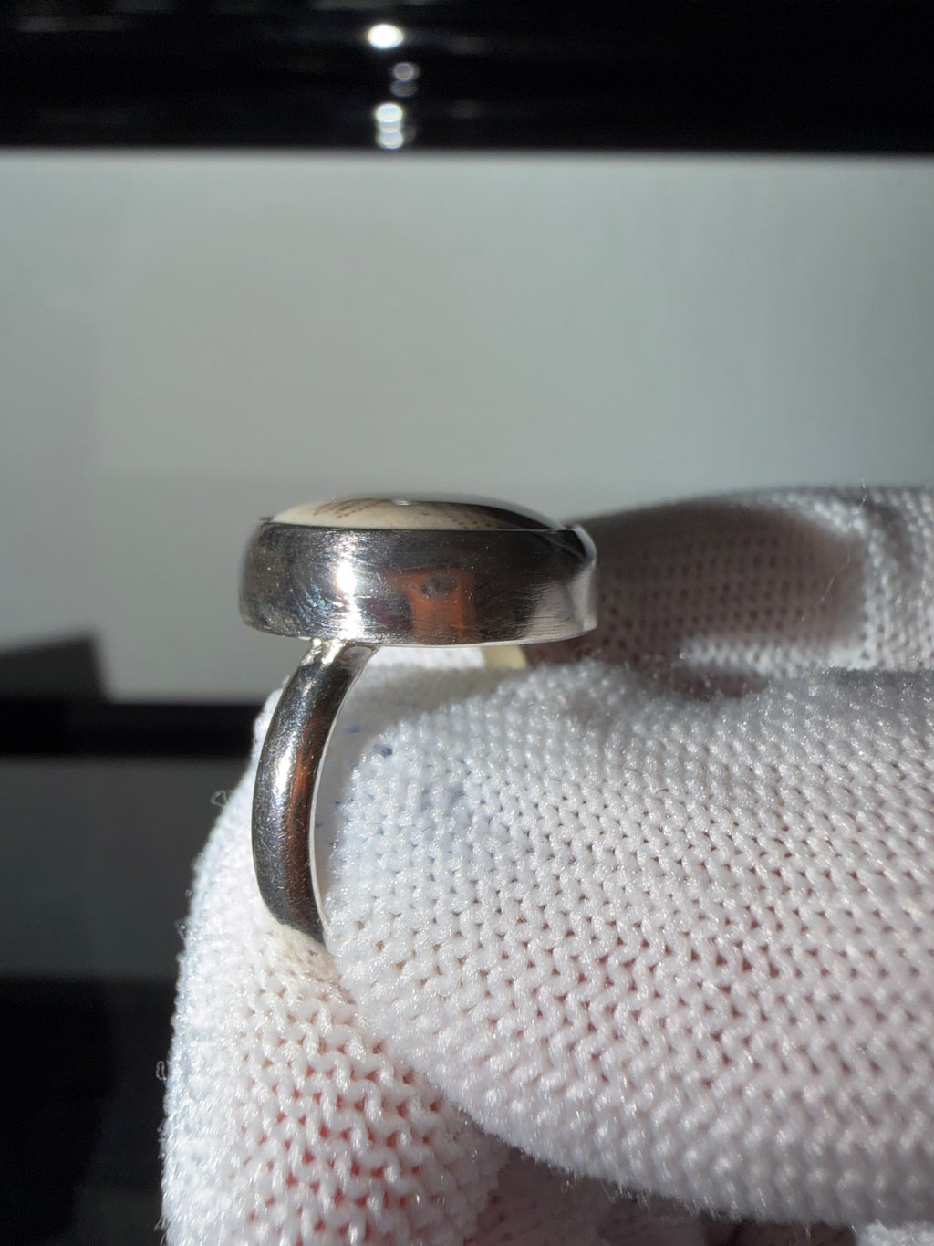 Sand Dollar Fossil Ring - One of a Kind!! Perfect Everyday Ring!