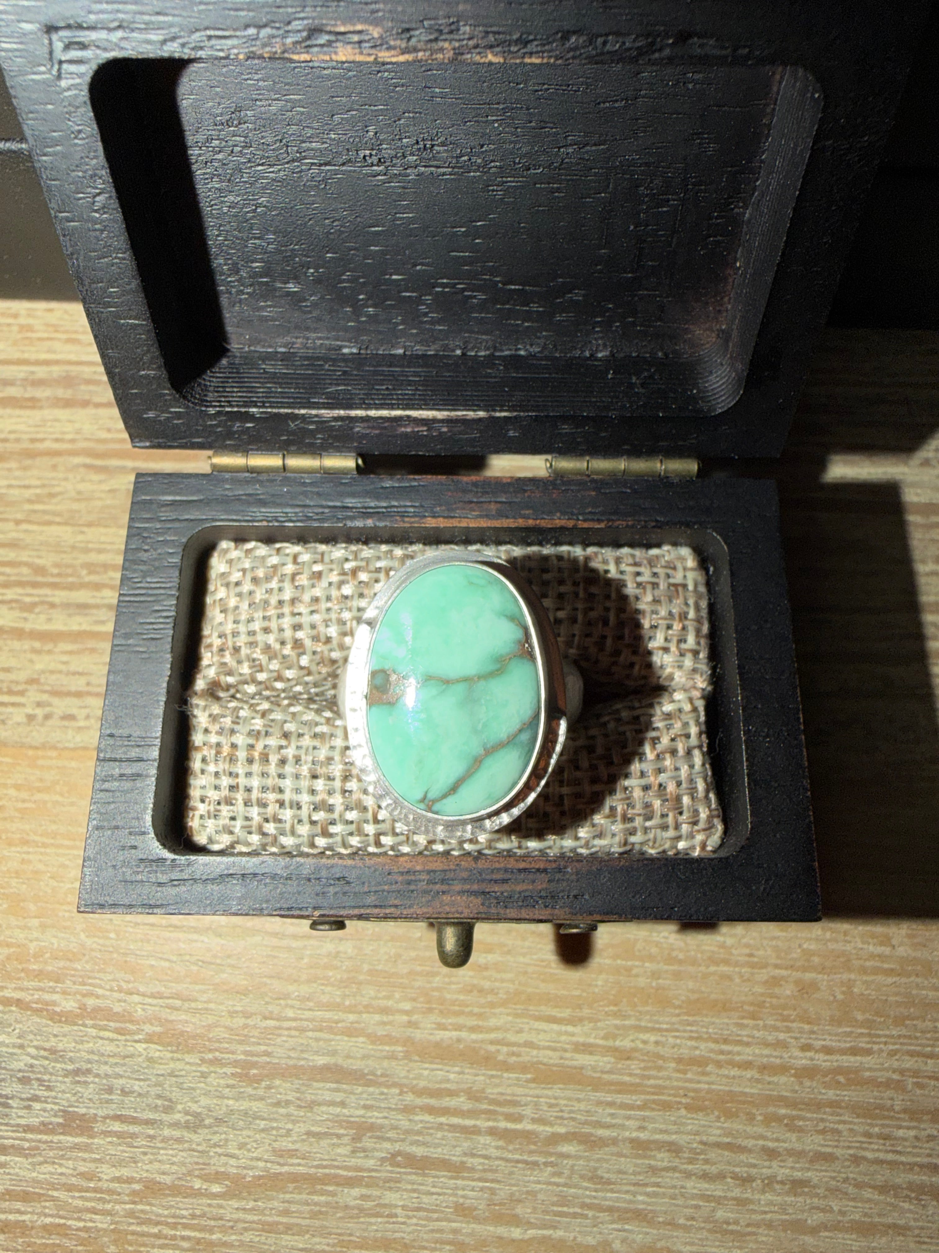 NEW!! Just Added! Damale Variscite and Sterling Silver Ring!! Did you See it Yet?