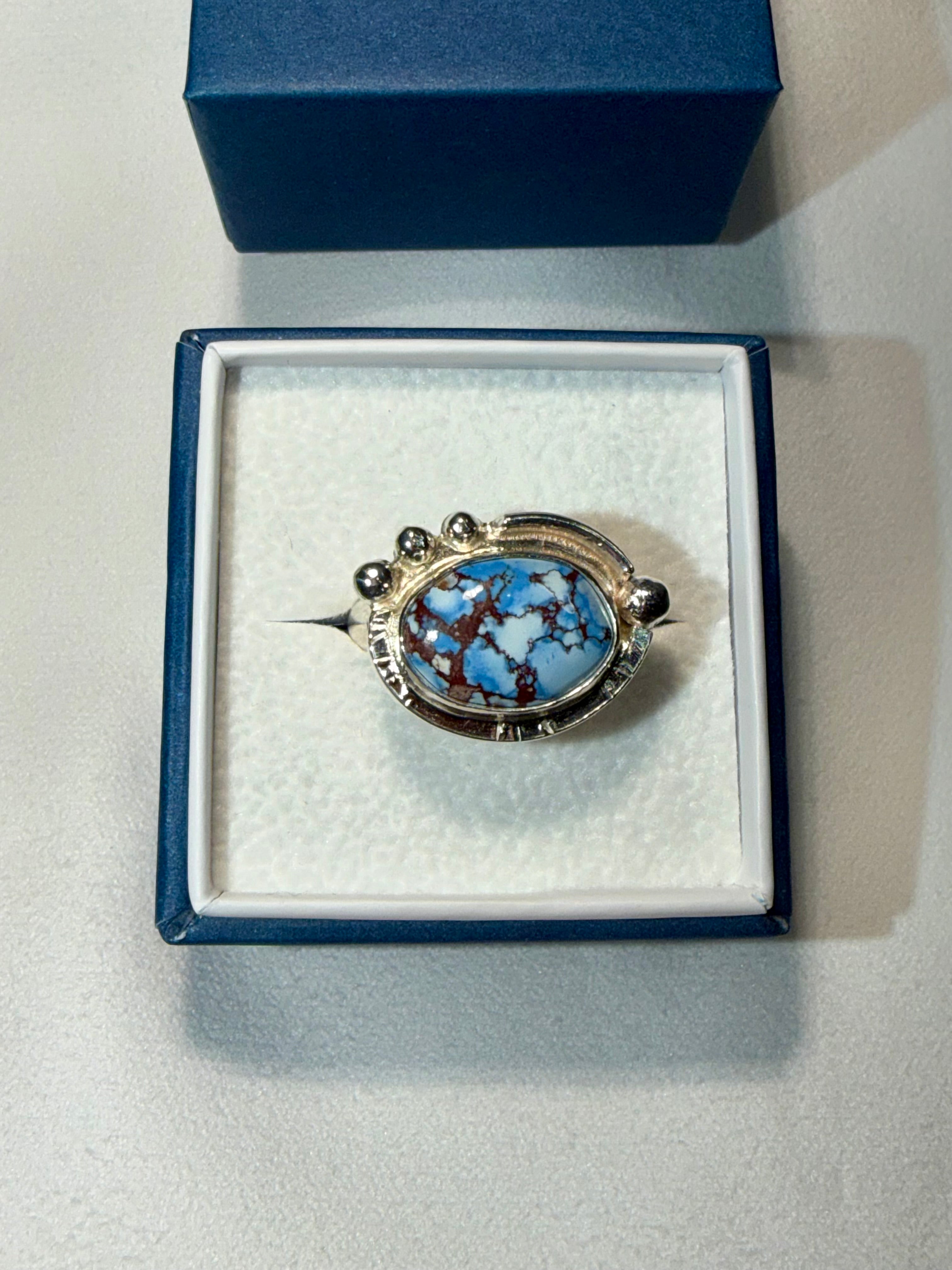 Newly Added!!  Lovely Lavender Turquoise Ring: Size 7! Still Available!!