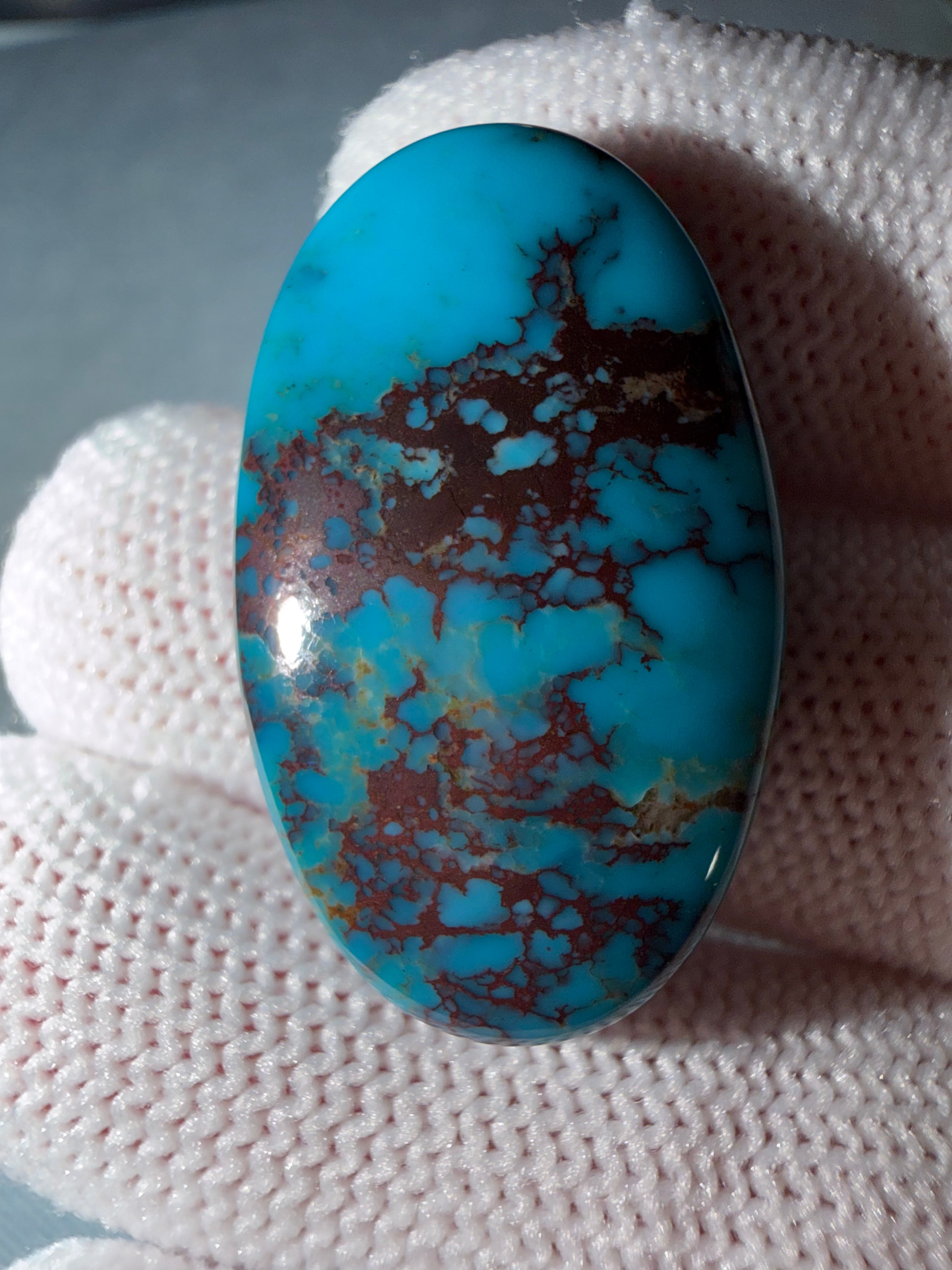 Cloud Mountain Turquoise!!   18.31mm x 30.01mm x 6.19mm !! Price Drop!
