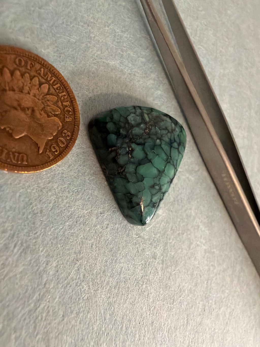 Perfect Persian Variscite! Look at that Matrix!!