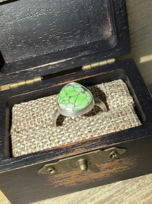Hubei Faustite Gemstone Ring For The Win! Happy & Free!