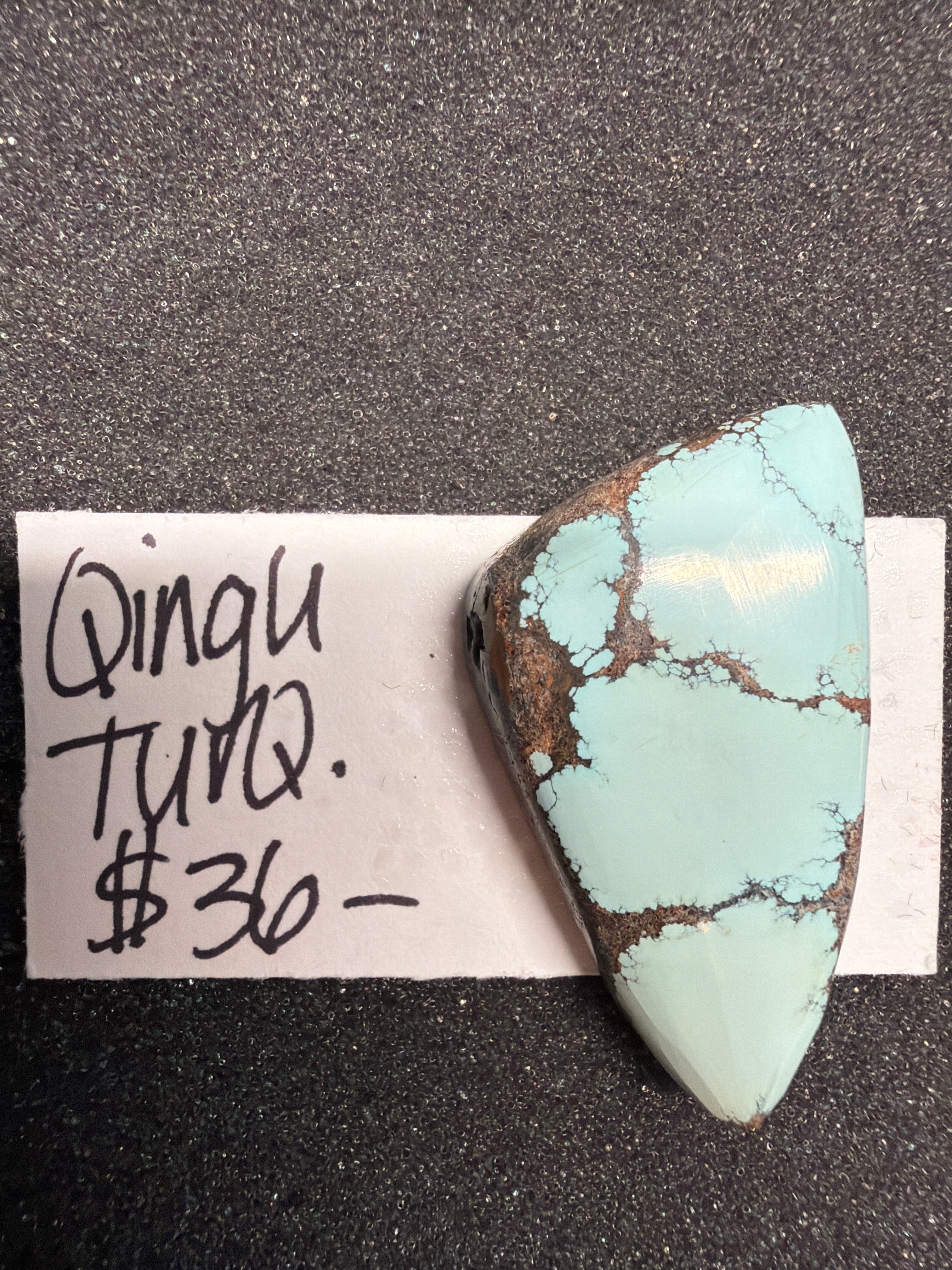 Triangular Qingu Turquoise!
