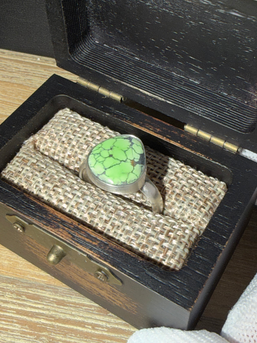 Hubei Faustite Gemstone Ring For The Win! Happy & Free!