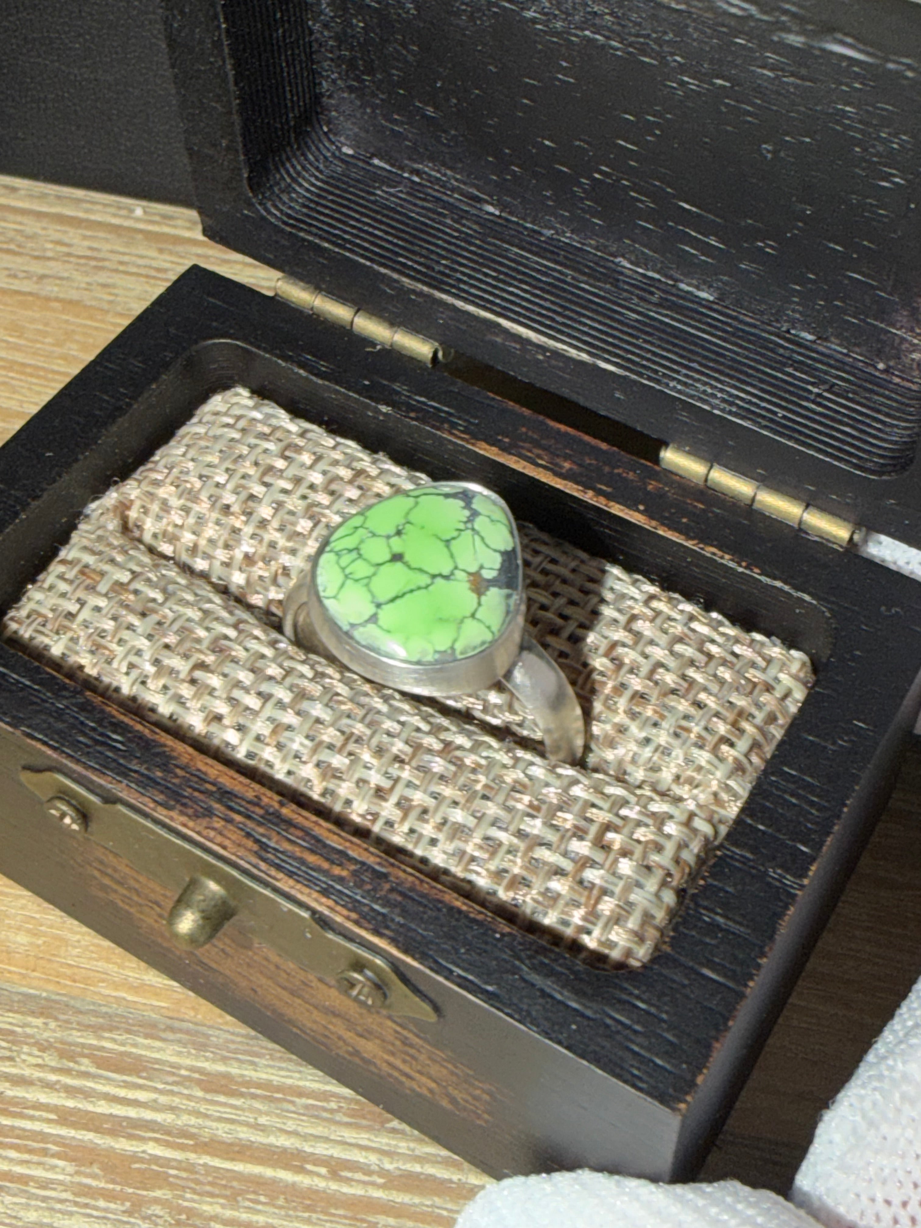 Hubei Faustite Gemstone Ring For The Win! Happy & Free!