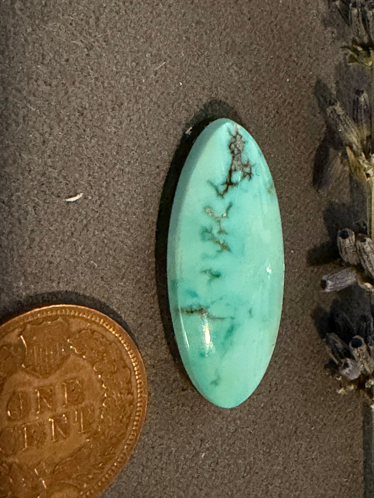 Natural Carico Lake Turquoise is the Real Deal! This is a Stunning Cab! On Sale!