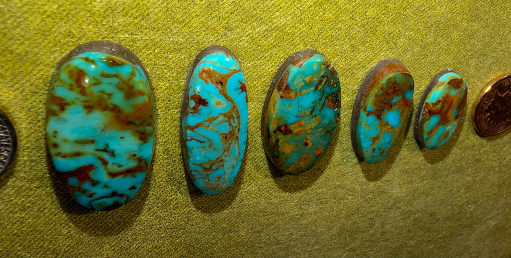 Drop Dead Gorgeous Kingman!! Selling 5 stones in this set! 88.6cts! Price Drop!