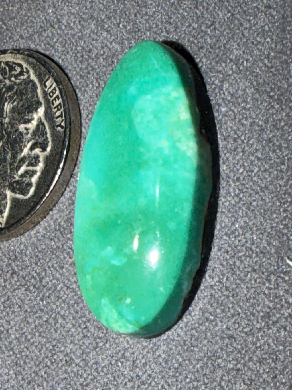 This Cabochon is for all the GREEN Royston Lovers out there!! On Sale!