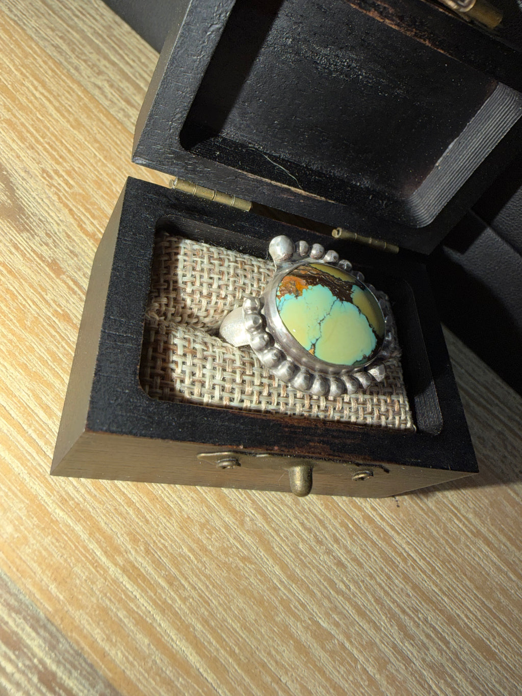 Just Finished This Gorgeous High Grade Hubei Turquoise Ring!!