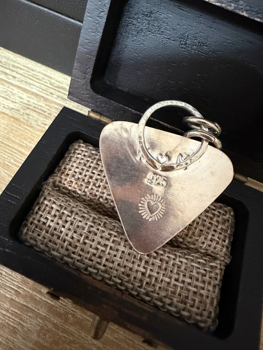 "New" Funky & Fun Pink Prada Milano Triangle Pendant - Set in .925 Sterling Silver!