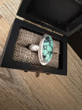 On Sale Now! Persian Variscite stone set in Sterling Silver! OH MY GAWD!!!
