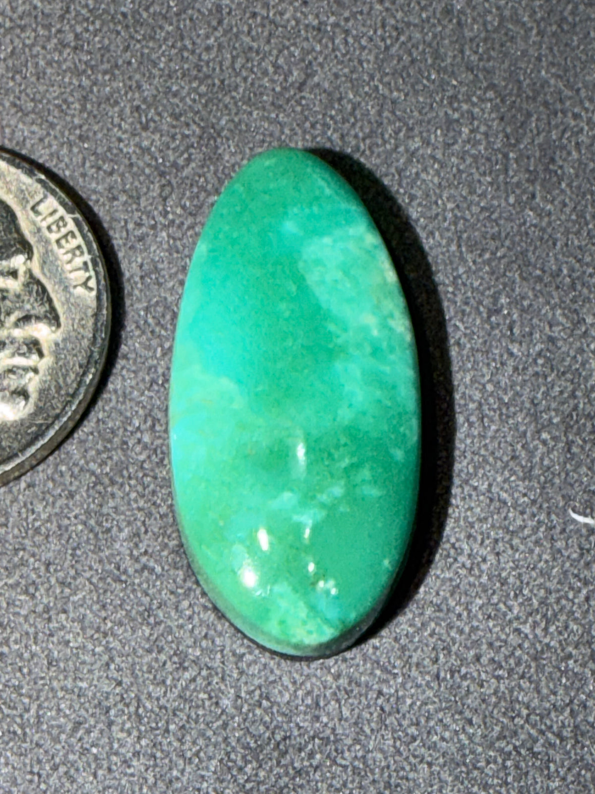 This Cabochon is for all the GREEN Royston Lovers out there!! On Sale!
