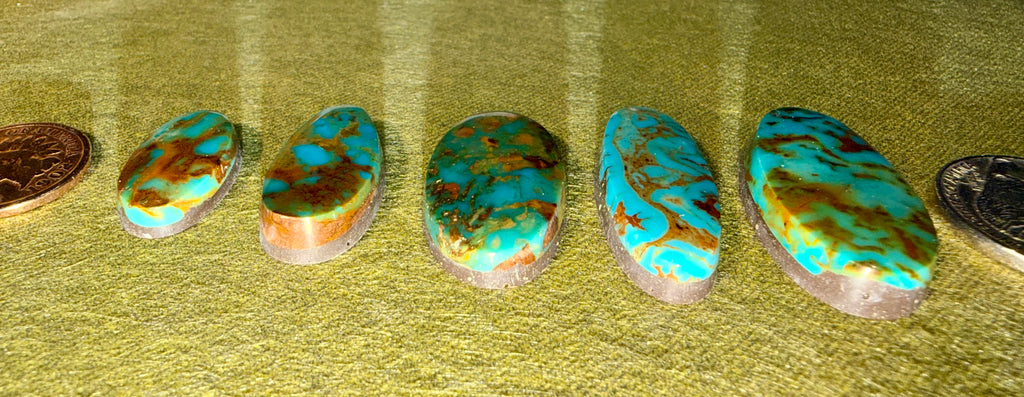 Drop Dead Gorgeous Kingman!! Selling 5 stones in this set! 88.6cts! Price Drop!