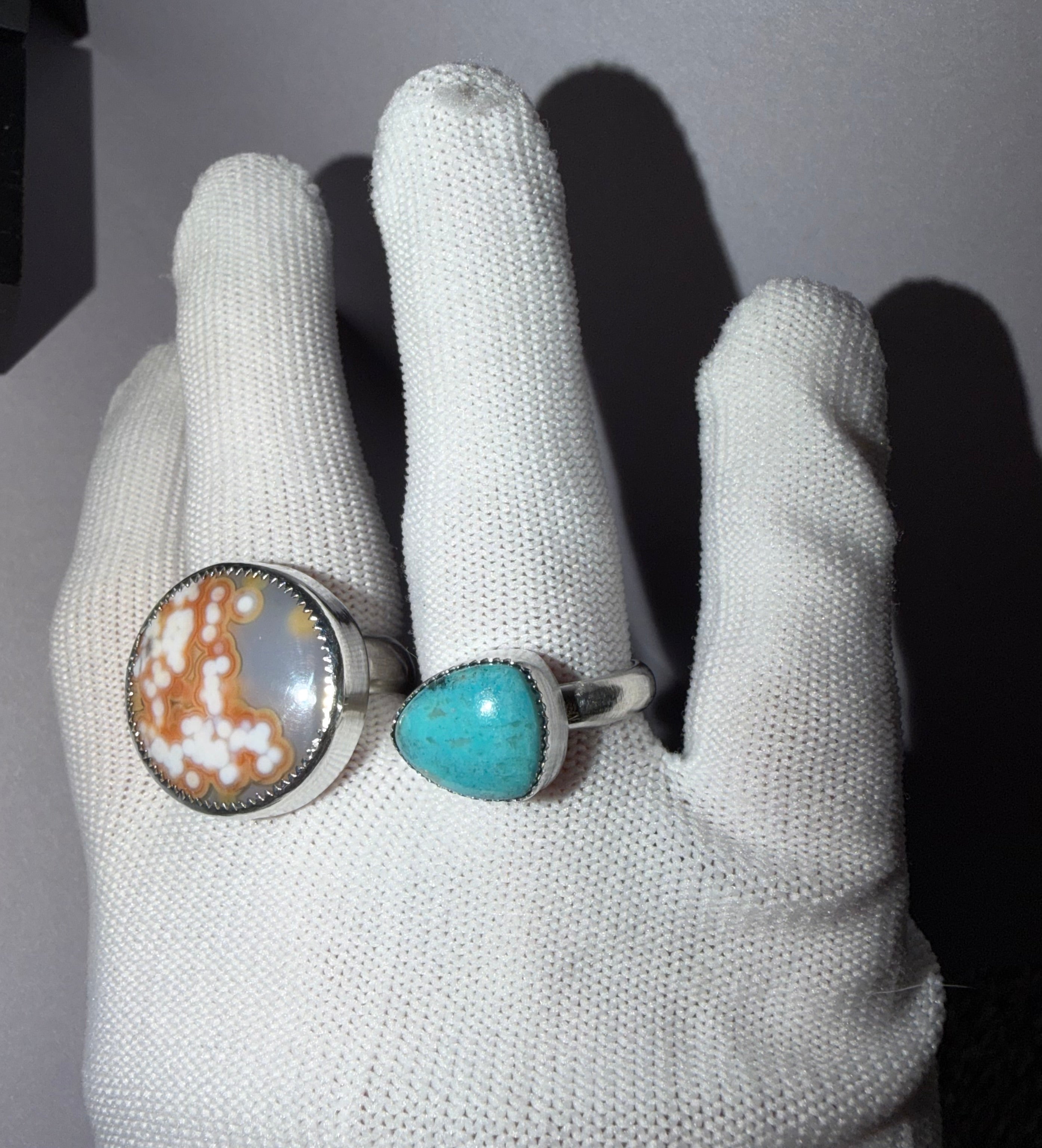 Margo Marie Turquoise!! Rare Stone, Beautiful Silver Ring!