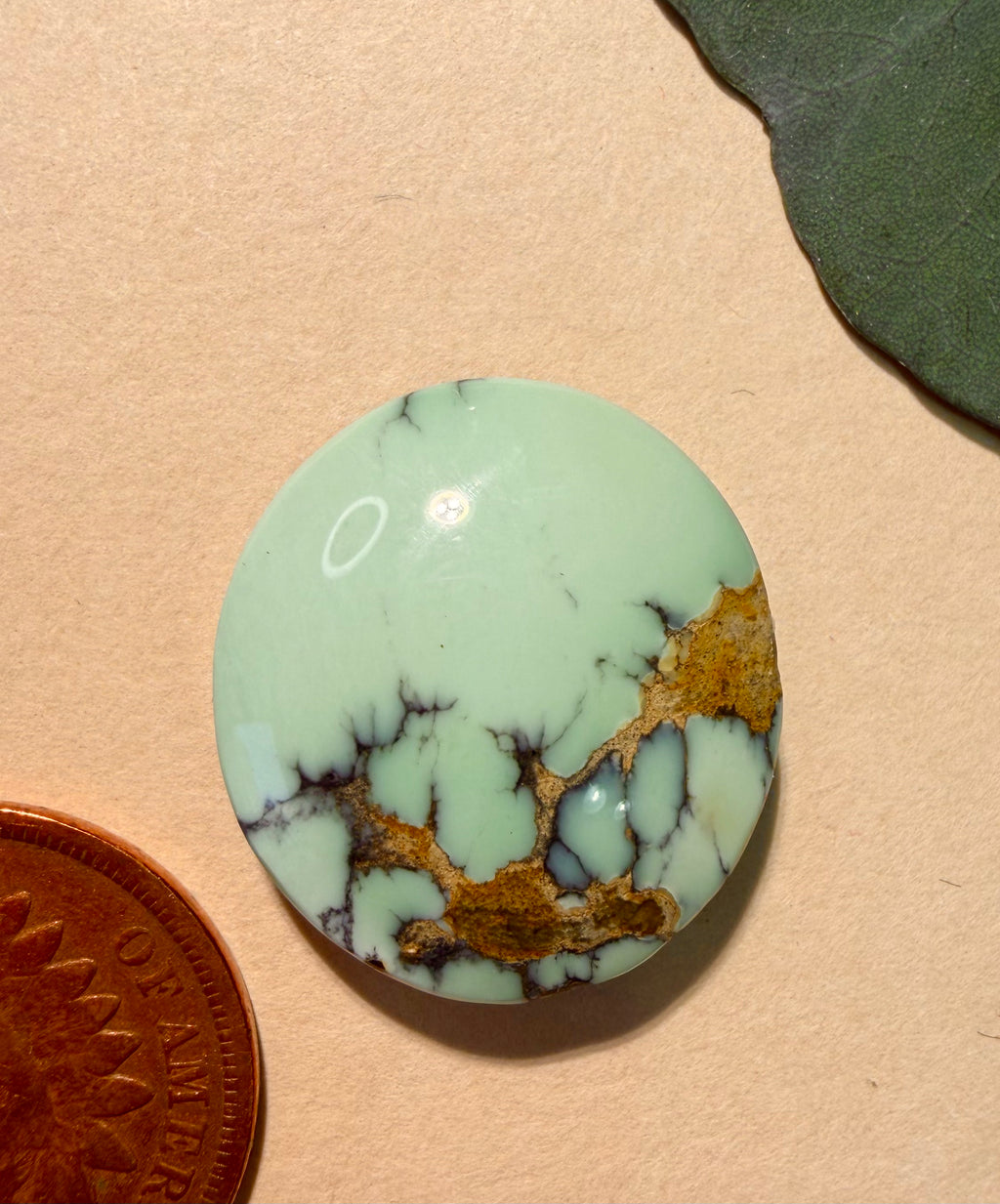 Perfectly Gorgeous Prince Variscite Cabochon - On Sale!