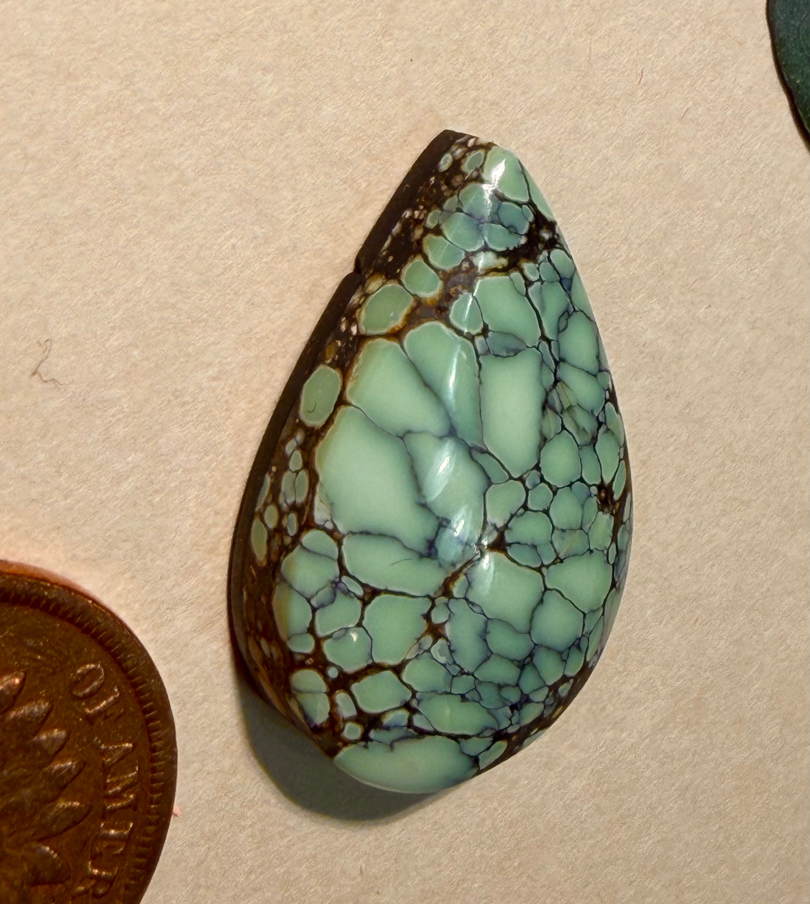 Gorgeous teardrop - Prince Variscite Cabochon