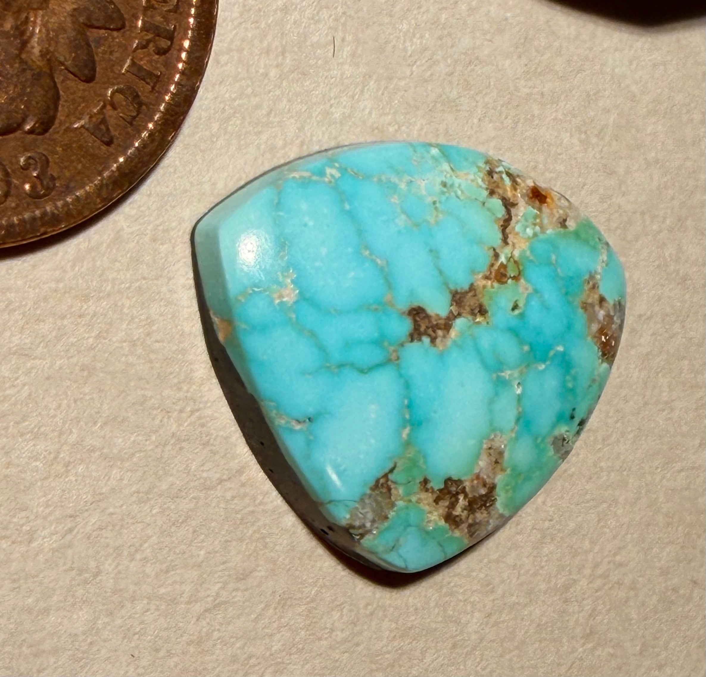 Sky Blue Royston Turquoise with a Gorgeous Matrix and Great Price!