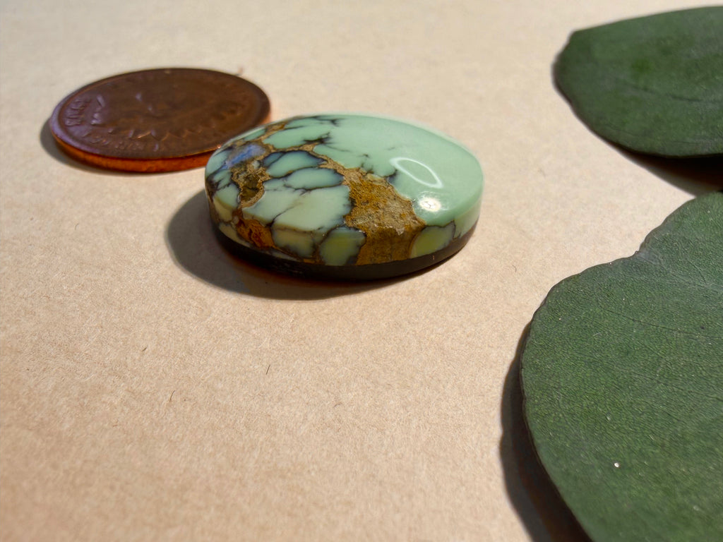 Perfectly Gorgeous Prince Variscite Cabochon - On Sale!