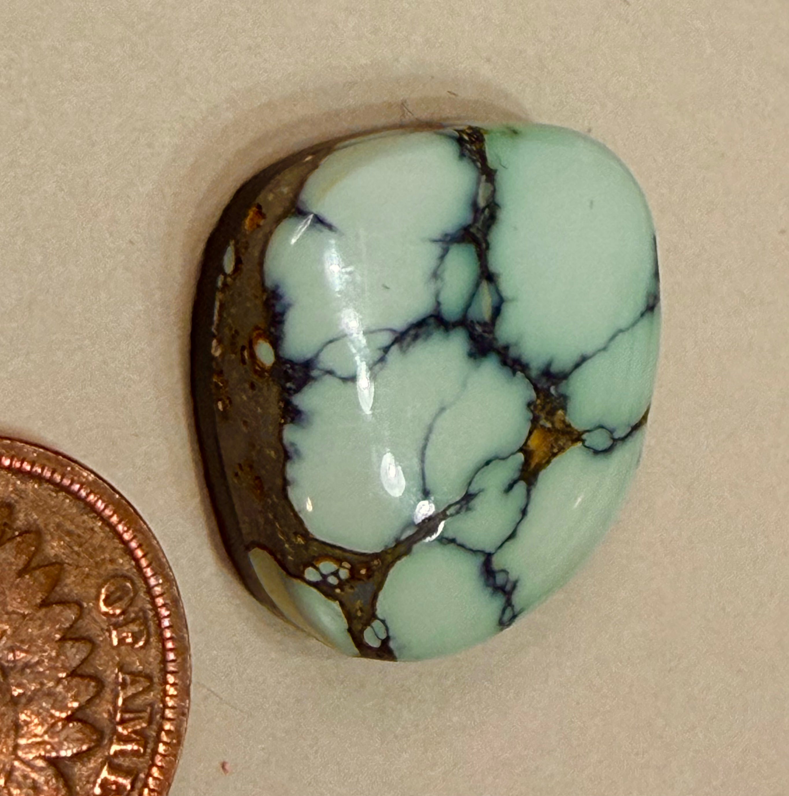 Prince Variscite Cabochon - Marked Down! - (Freeform shape!)