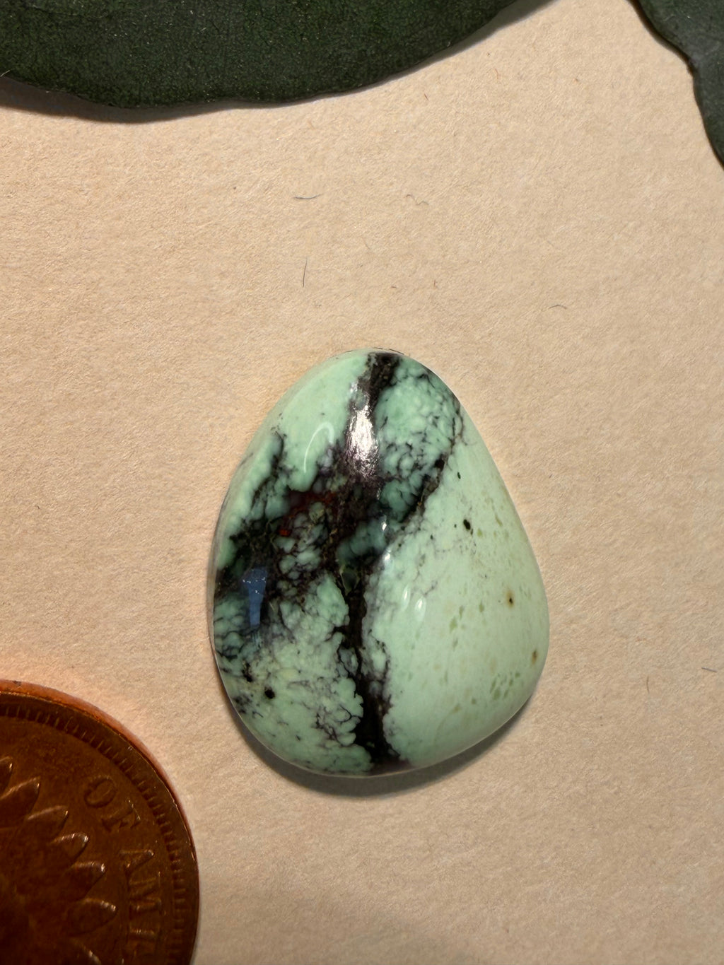 Rare and Magical Peacock Turquoise from a Closed Gold Mine! (unbacked)