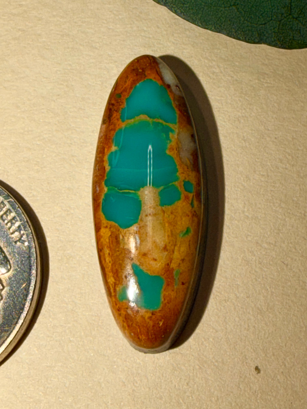 Gorgeous Oval-Shaped Classic Royston Turquoise! On Sale!