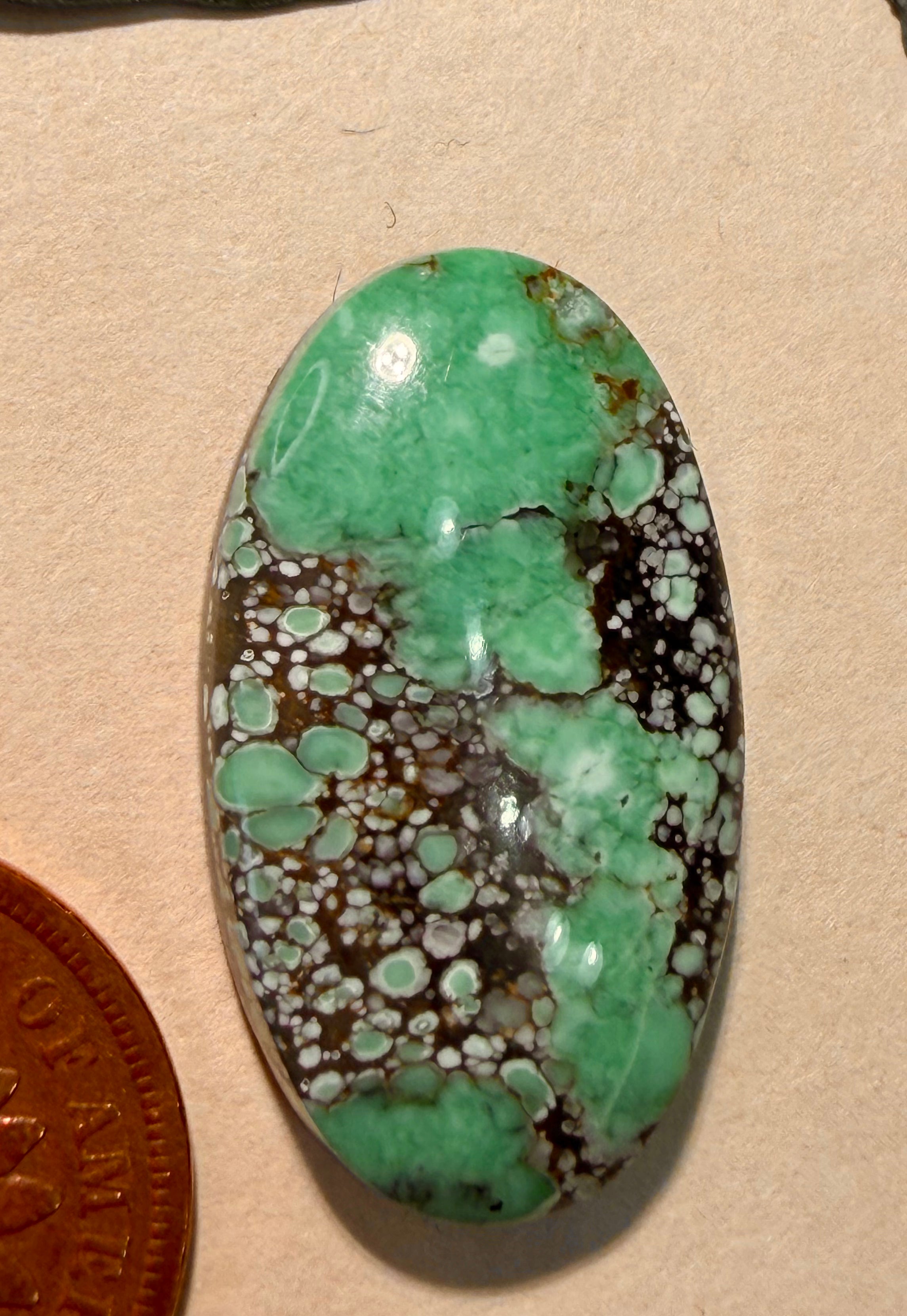 Miss Moffett Variscite - Candelaria Variscite from the Candelaria Mining District, Esmeralda County, NV
