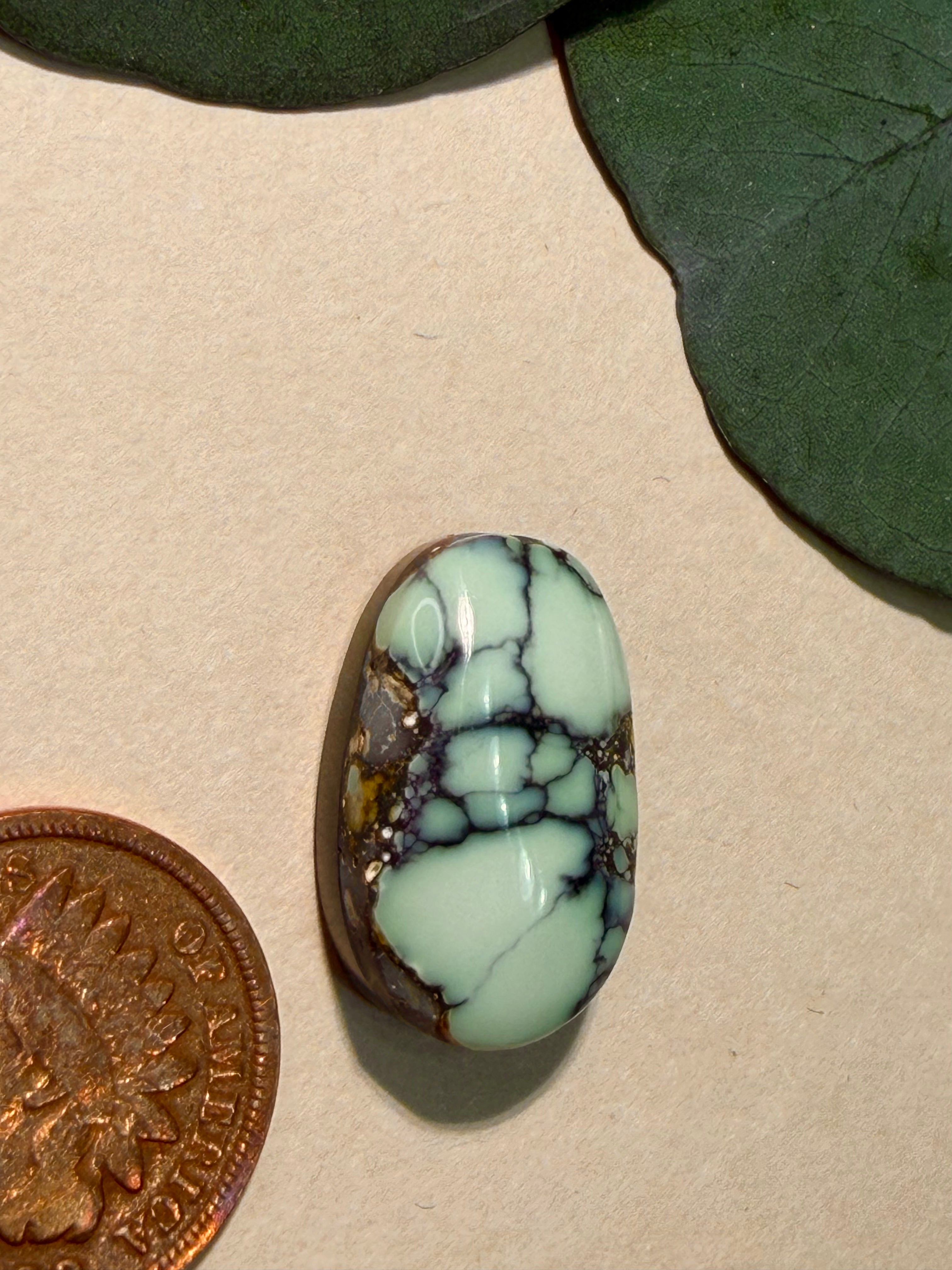 Another Perfectly Gorgeous Prince Variscite Cab - On Sale!