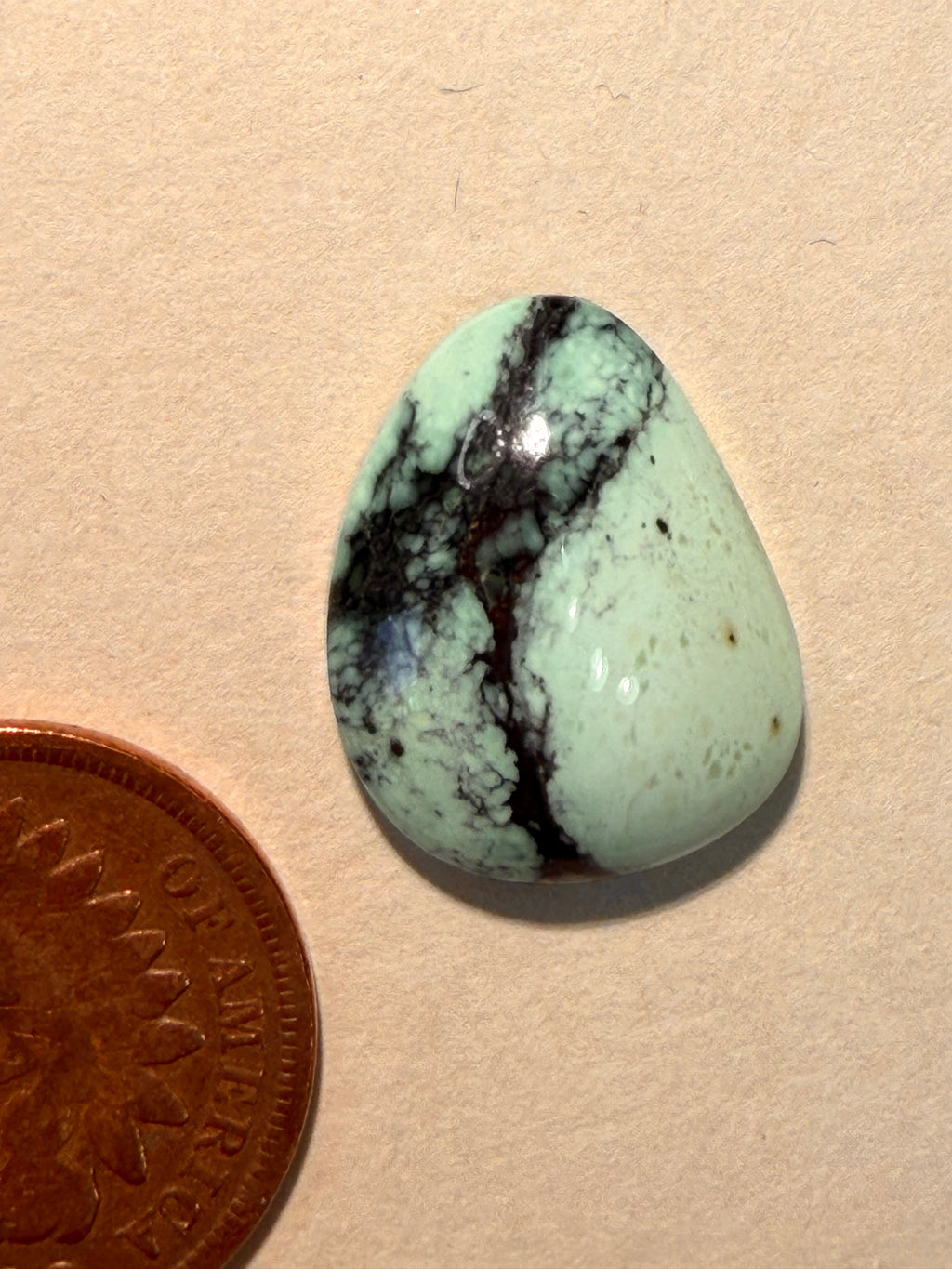 Rare and Magical Peacock Turquoise from a Closed Gold Mine! (unbacked)