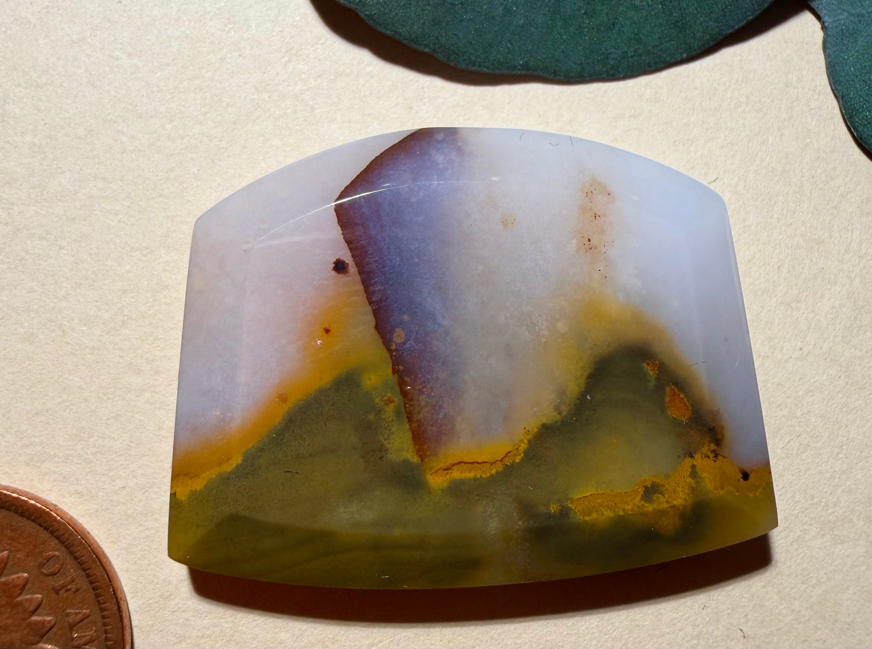 Polka Dot Agate Cabochon - On Sale! (Unbacked)