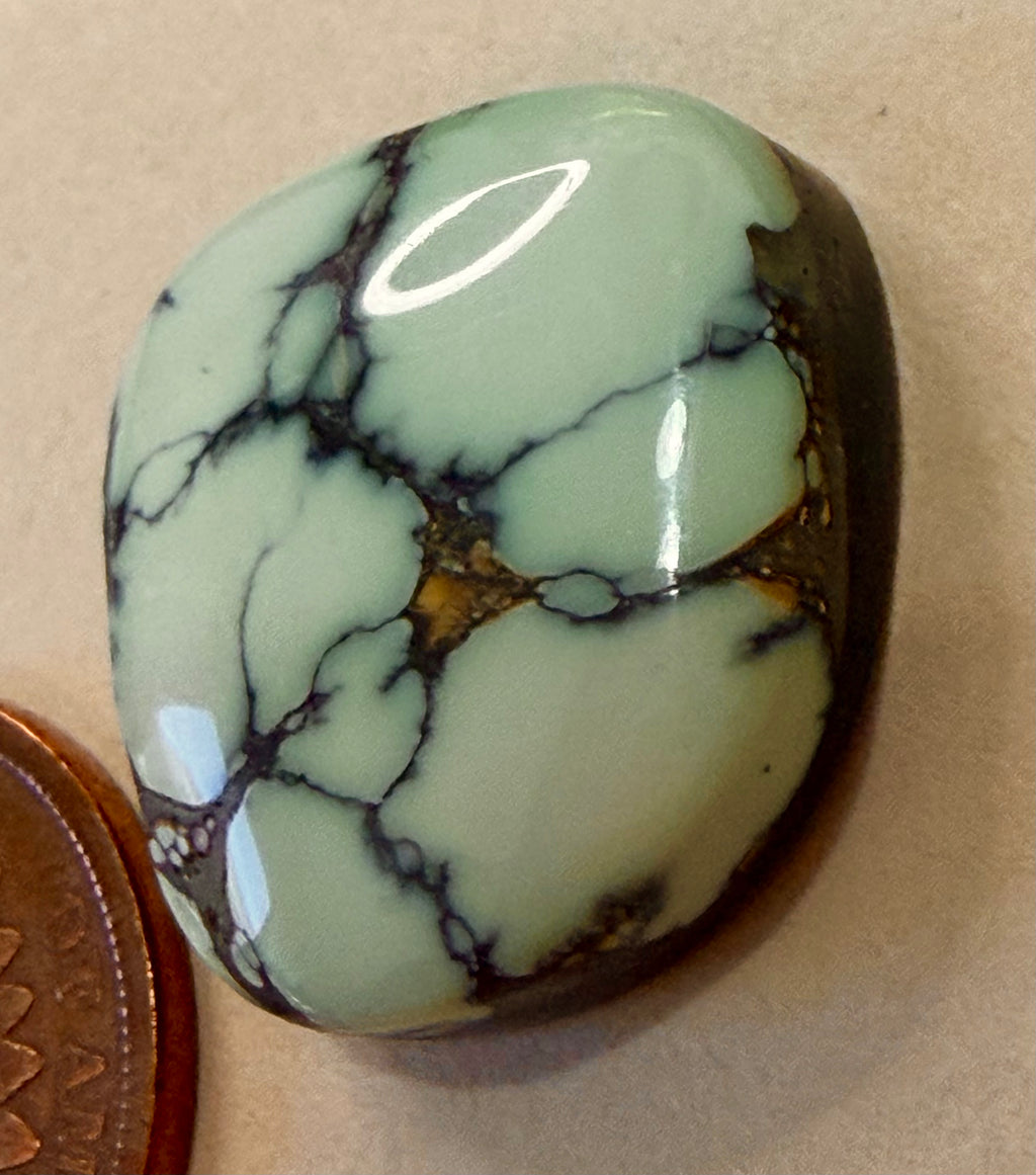 Prince Variscite Cabochon - Marked Down! - (Freeform shape!)