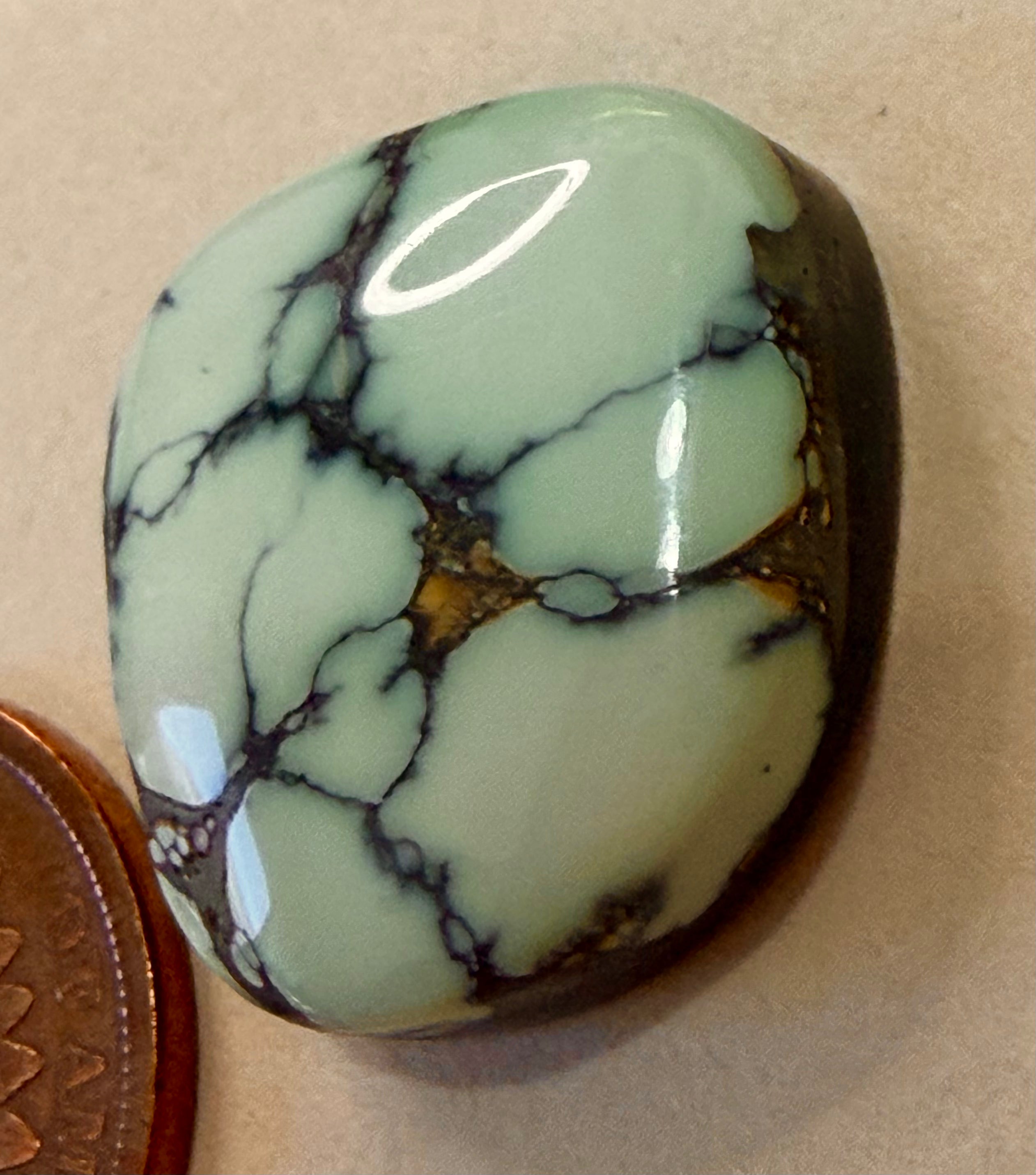 Prince Variscite Cabochon - Marked Down! - (Freeform shape!)