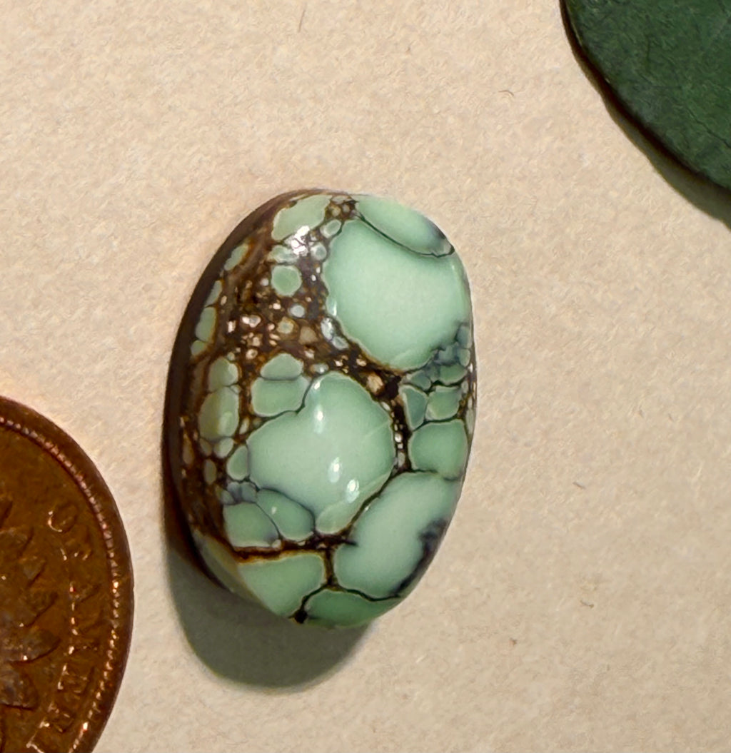 Perfect Ring Size Cab - Magical Prince Variscite from NV