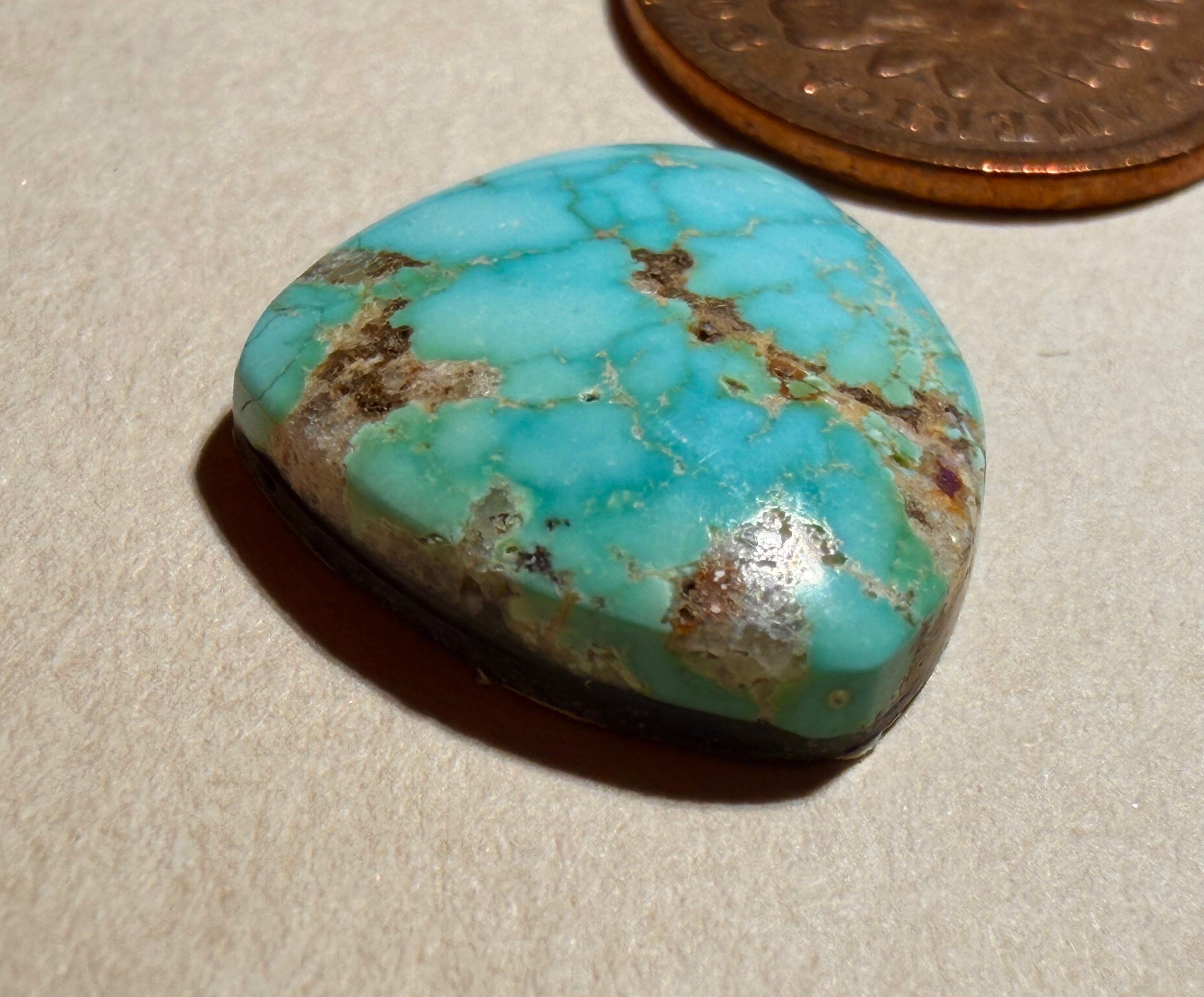 Sky Blue Royston Turquoise with a Gorgeous Matrix and Great Price!