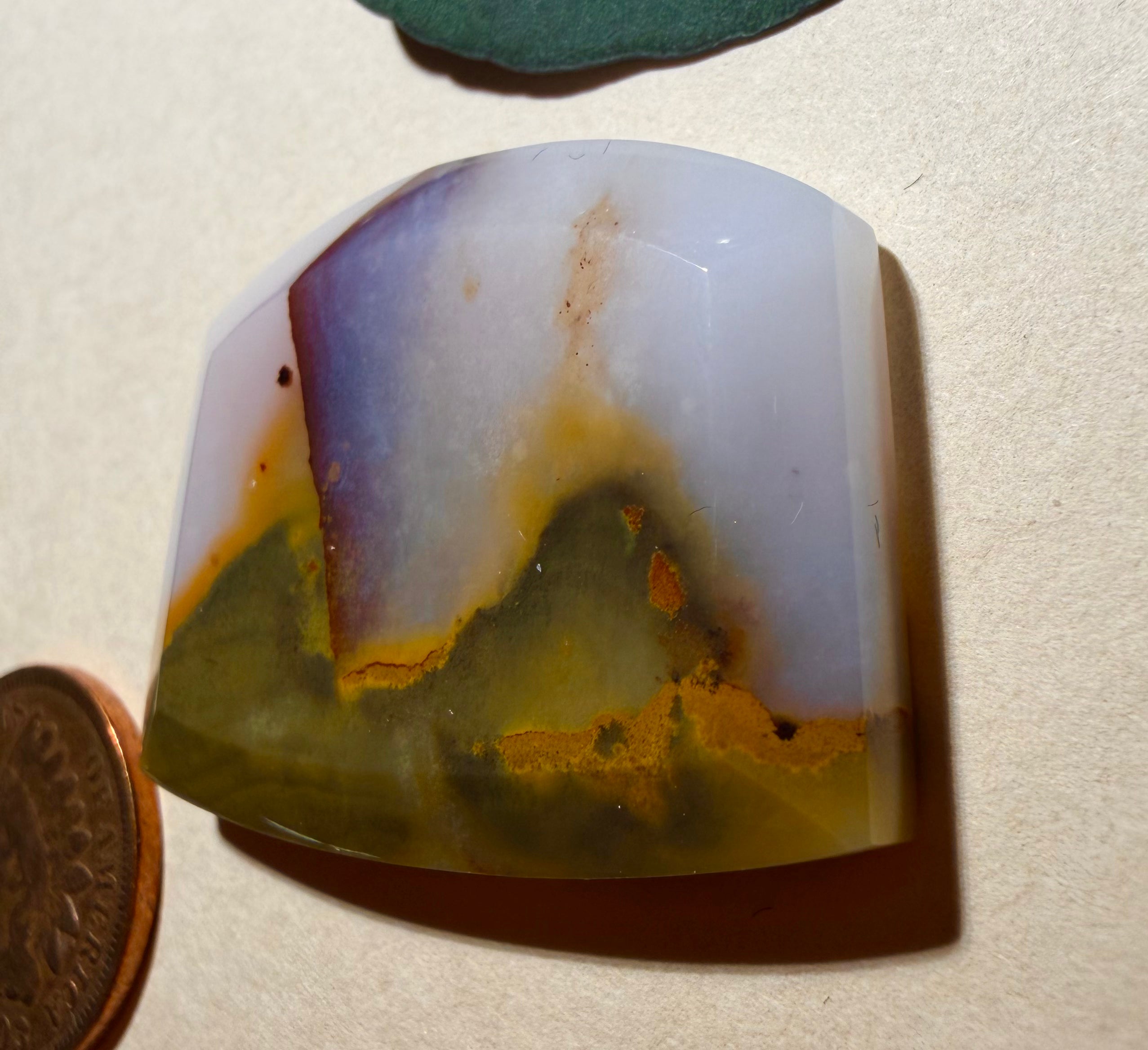 Polka Dot Agate Cabochon - On Sale! (Unbacked)