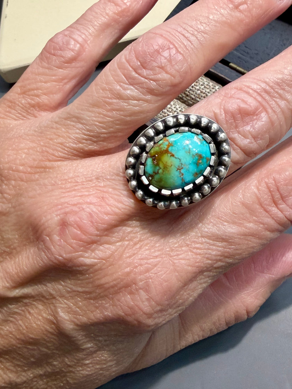 Stunning 9 carats of Polychrome Sierra Bella Turquoise!