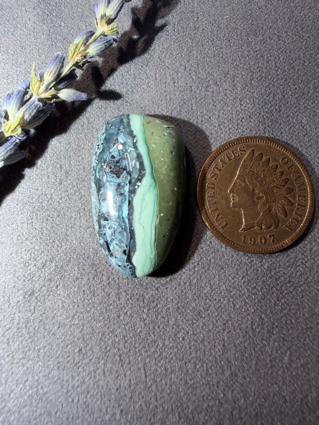 So Beautiful and Unique! Mystic Sage Variscite!