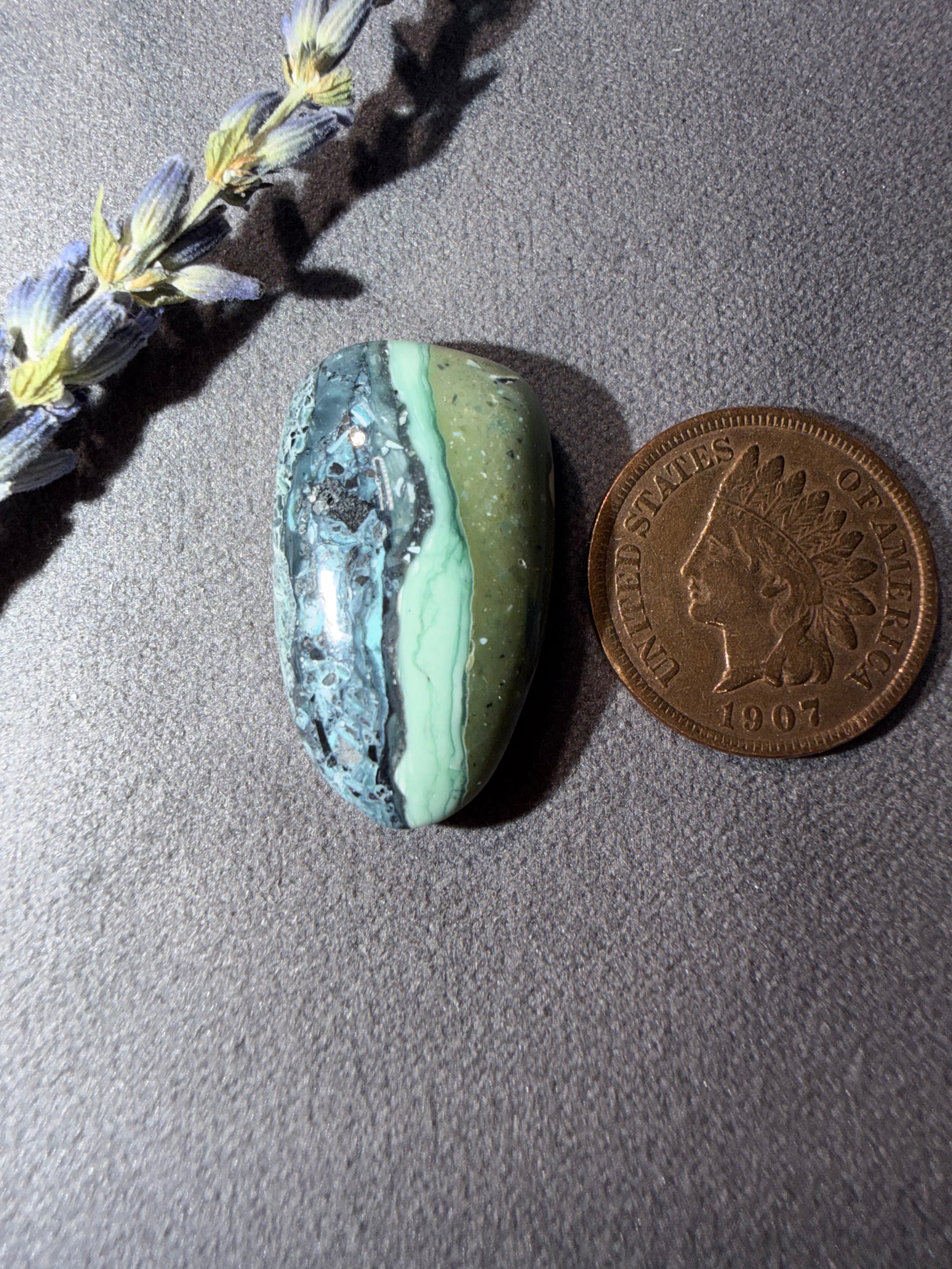 So Beautiful and Unique! Mystic Sage Variscite!